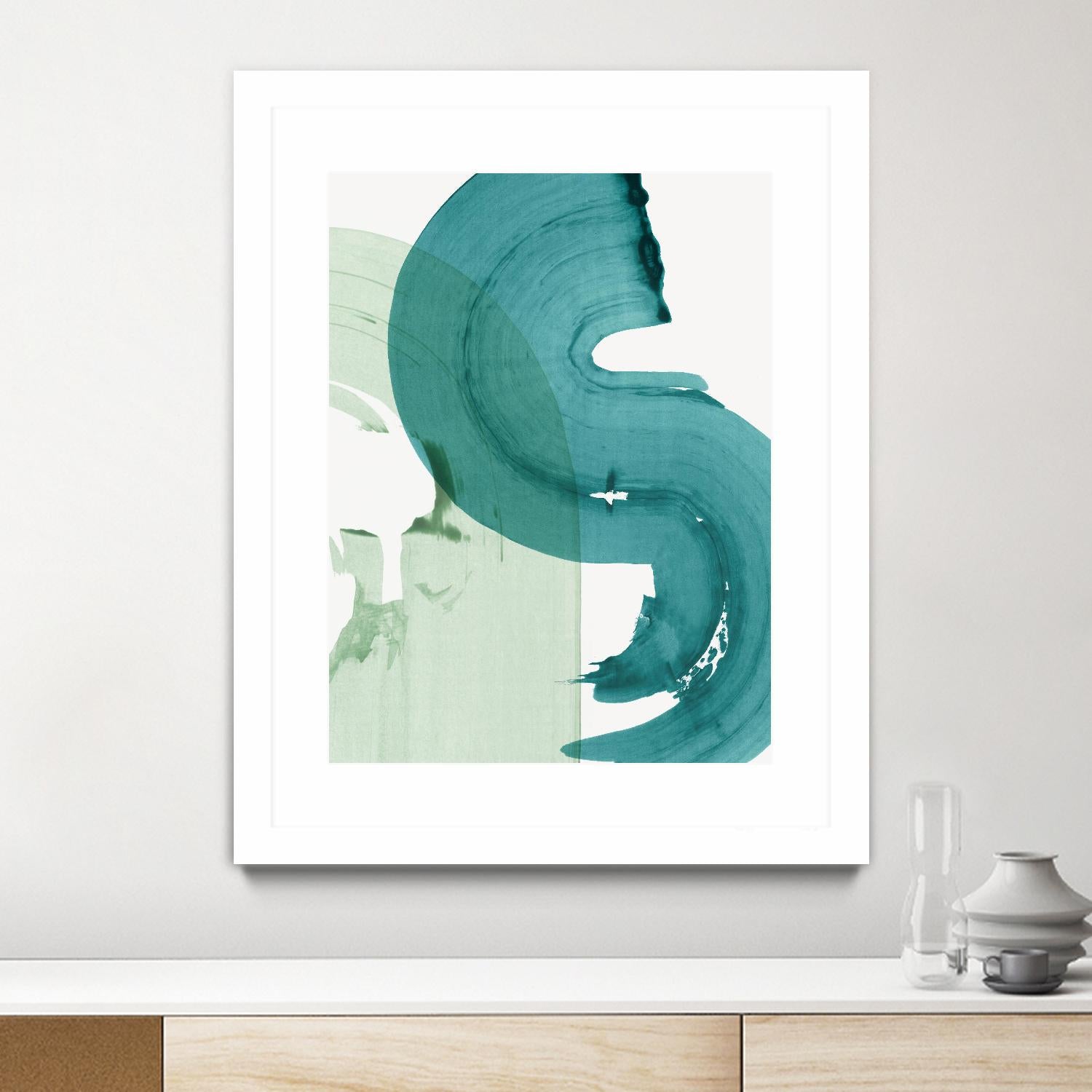 Green Movement I by PI Studio on GIANT ART - green abstract abstract