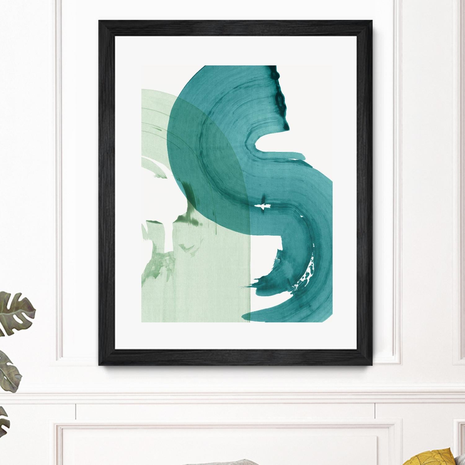 Green Movement I by PI Studio on GIANT ART - green abstract abstract