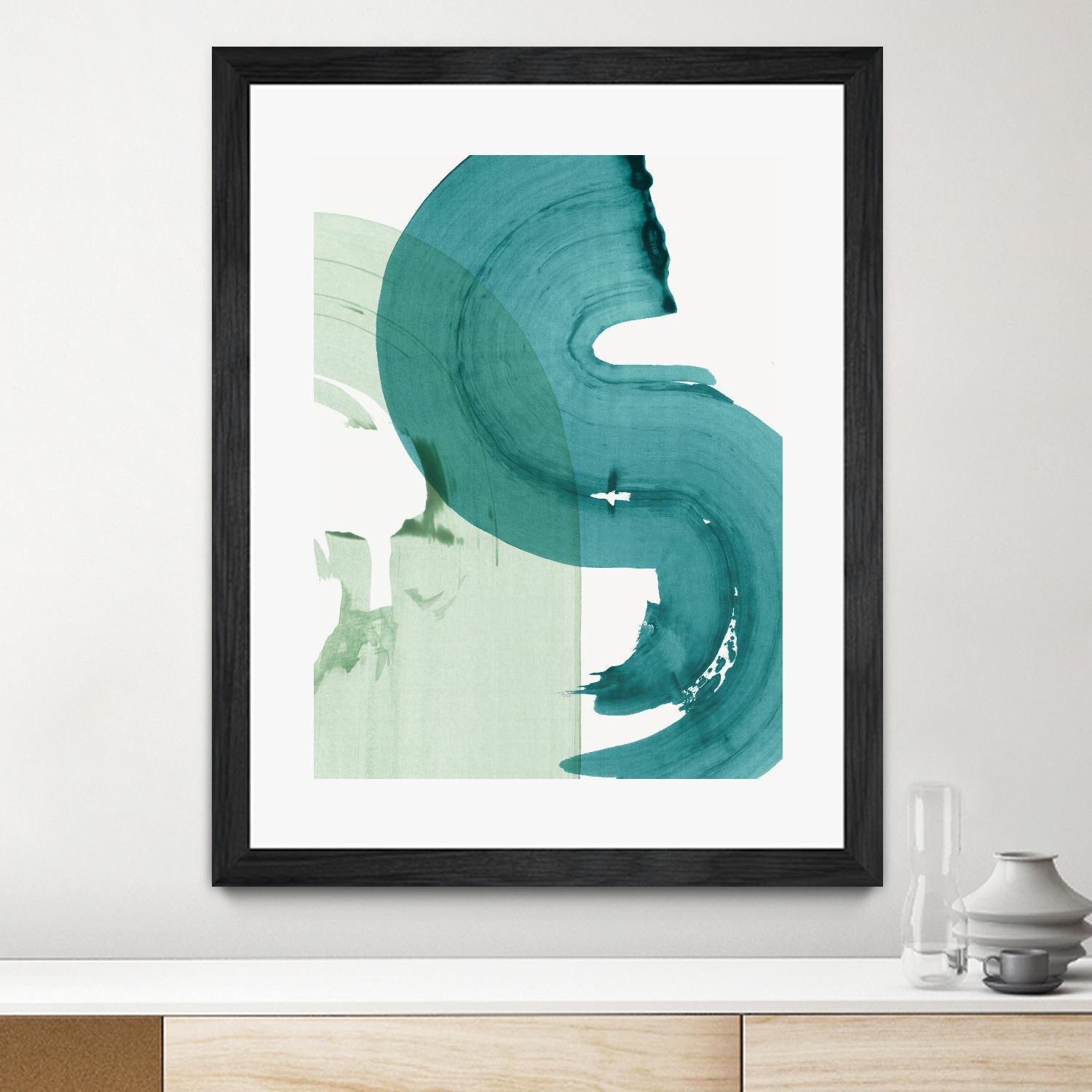 Green Movement I by PI Studio on GIANT ART - green abstract abstract