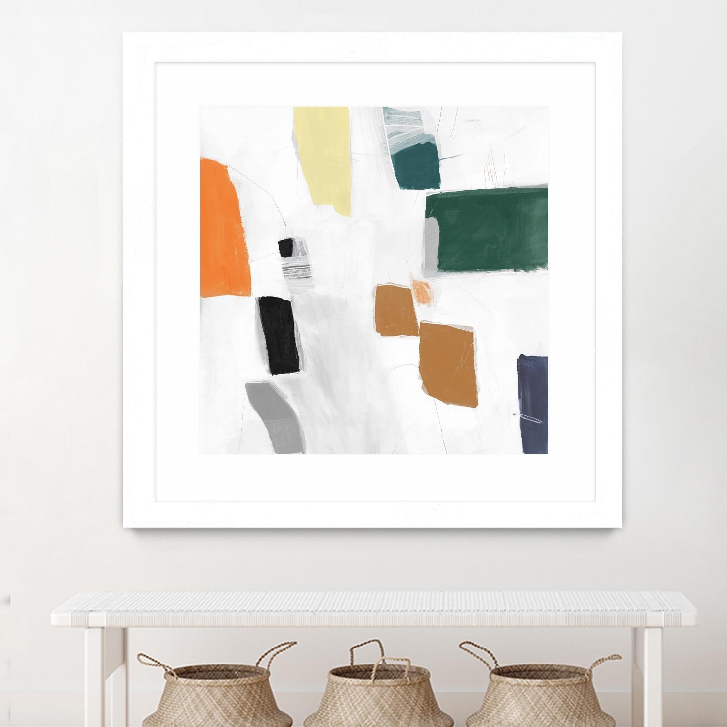 Reflecting Love I by PI Studio on GIANT ART - orange abstract abstract