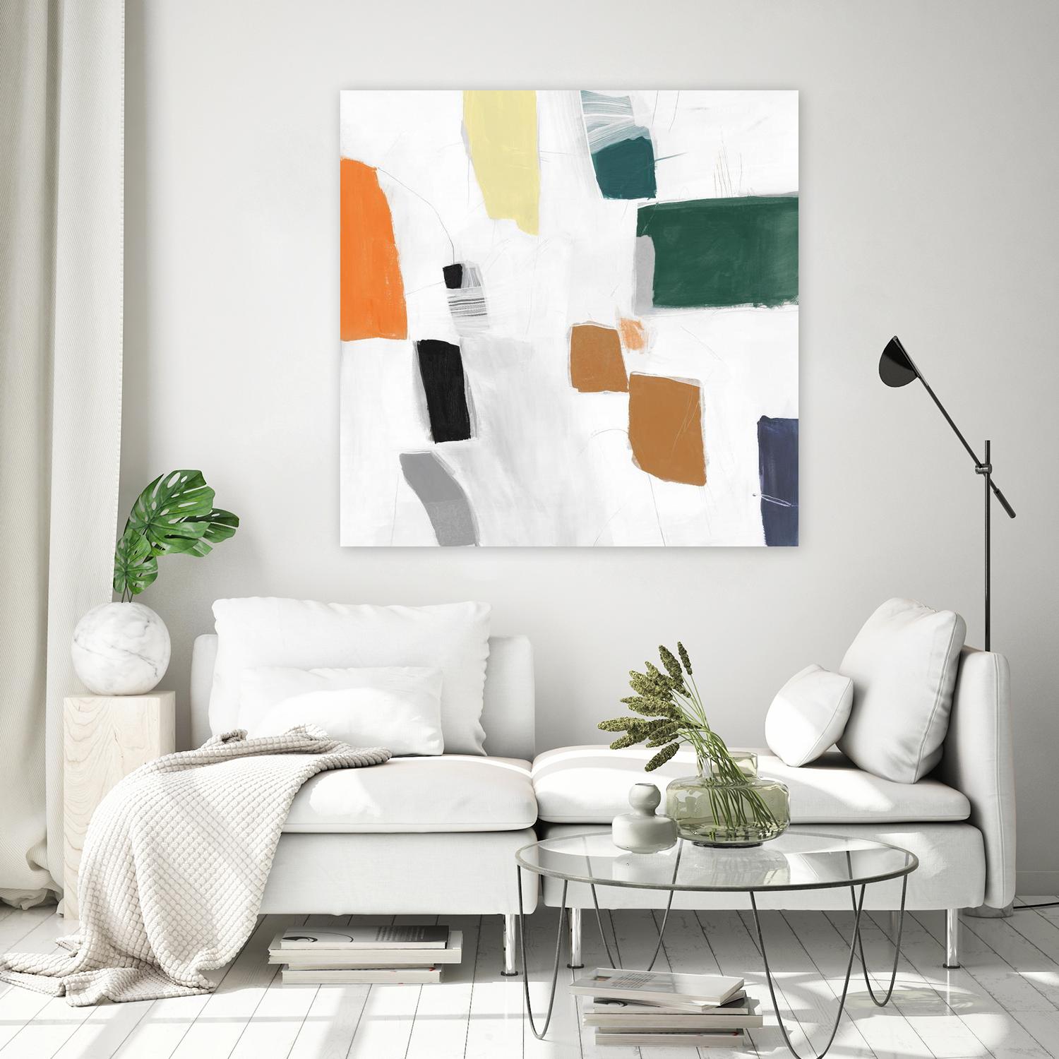 Reflecting Love I by PI Studio on GIANT ART - orange abstract abstract