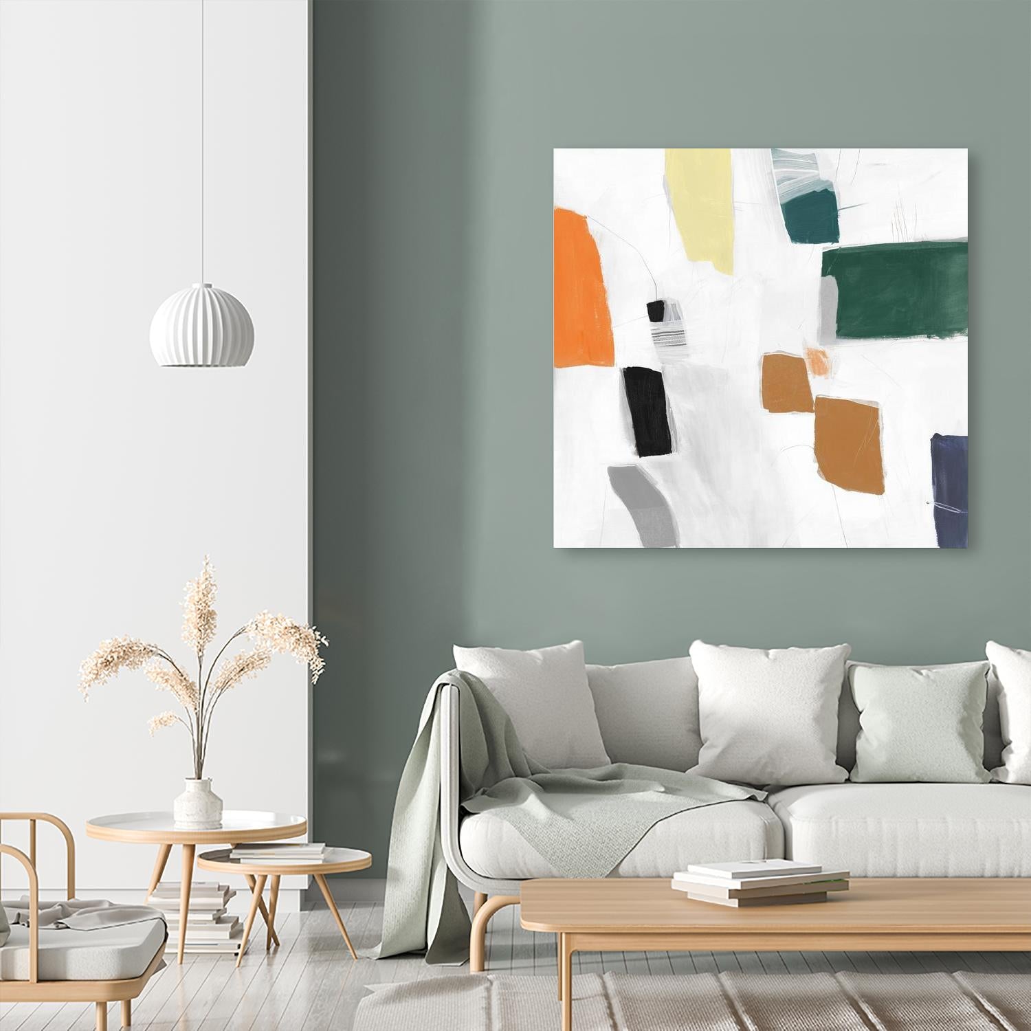 Reflecting Love I by PI Studio on GIANT ART - orange abstract abstract