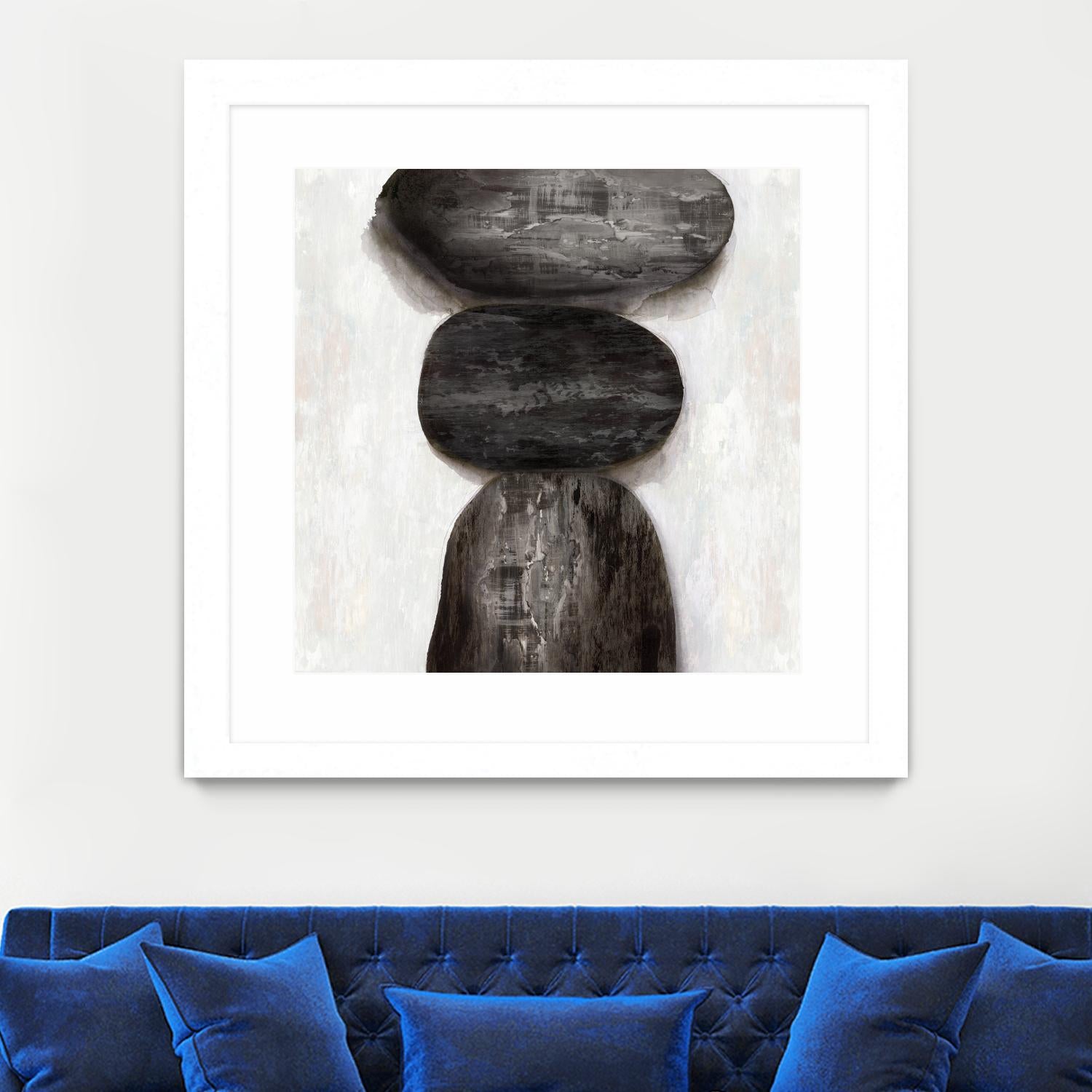 Textured Stones by PI Studio on GIANT ART - abstract