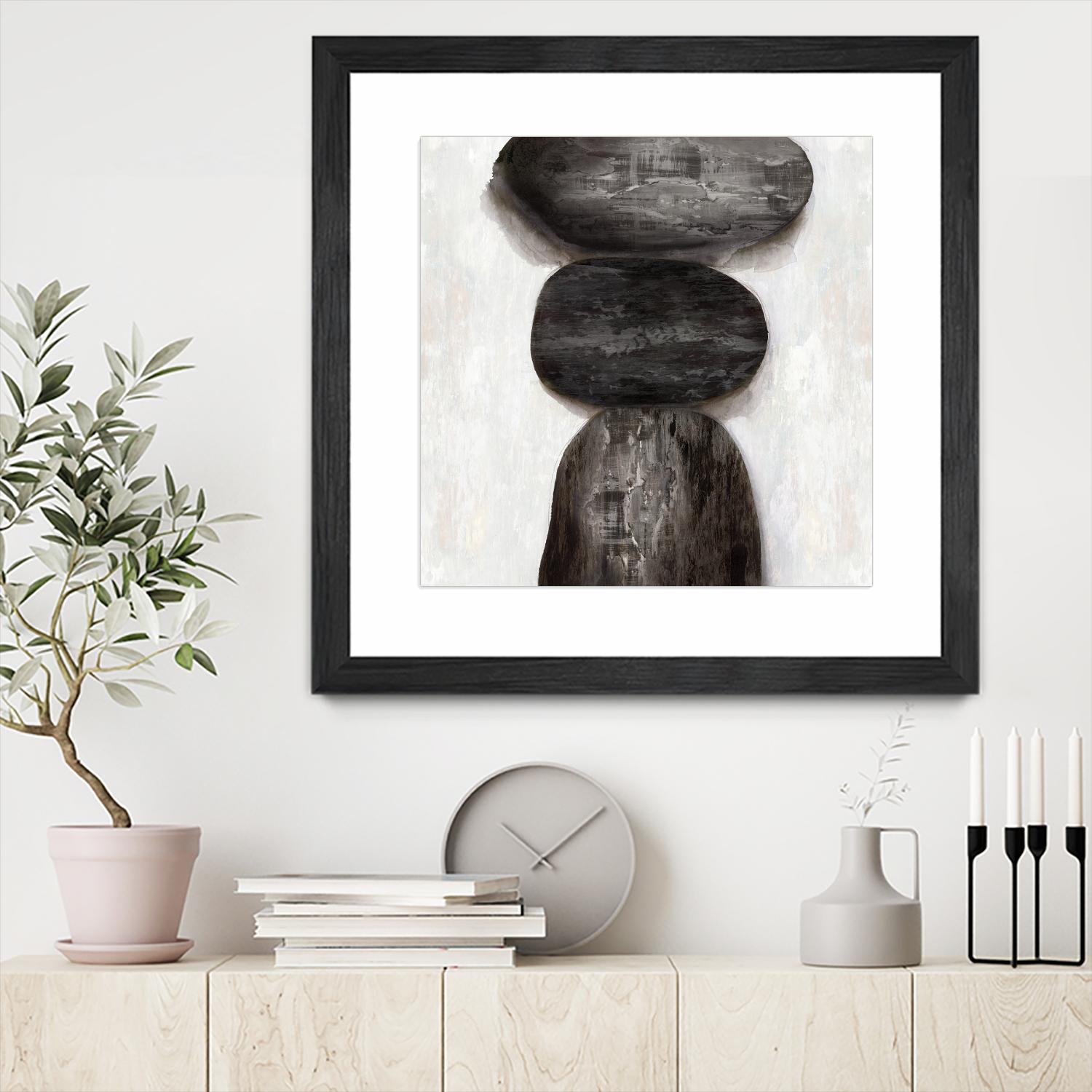 Textured Stones by PI Studio on GIANT ART - abstract