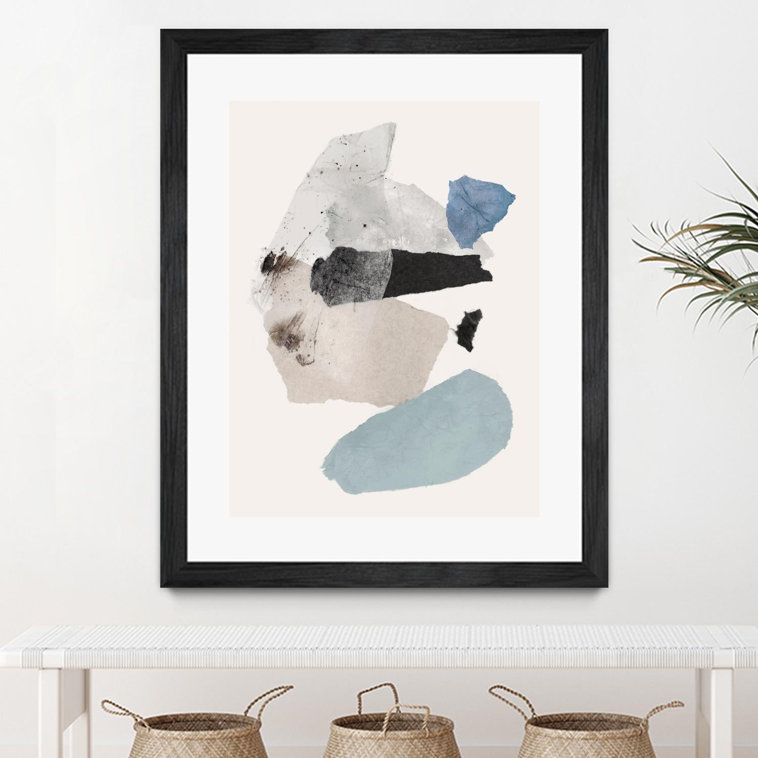 Pieces of Fun II by PI Studio on GIANT ART - beige abstract