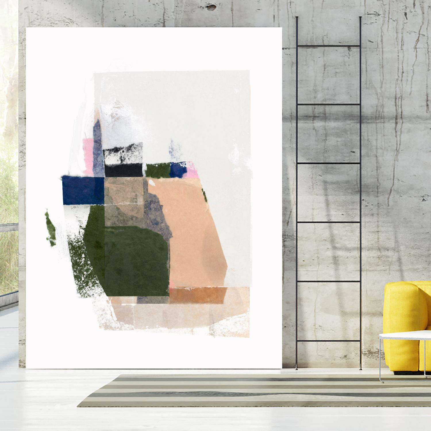 Patchwork Pieces II by PI Studio on GIANT ART - abstract