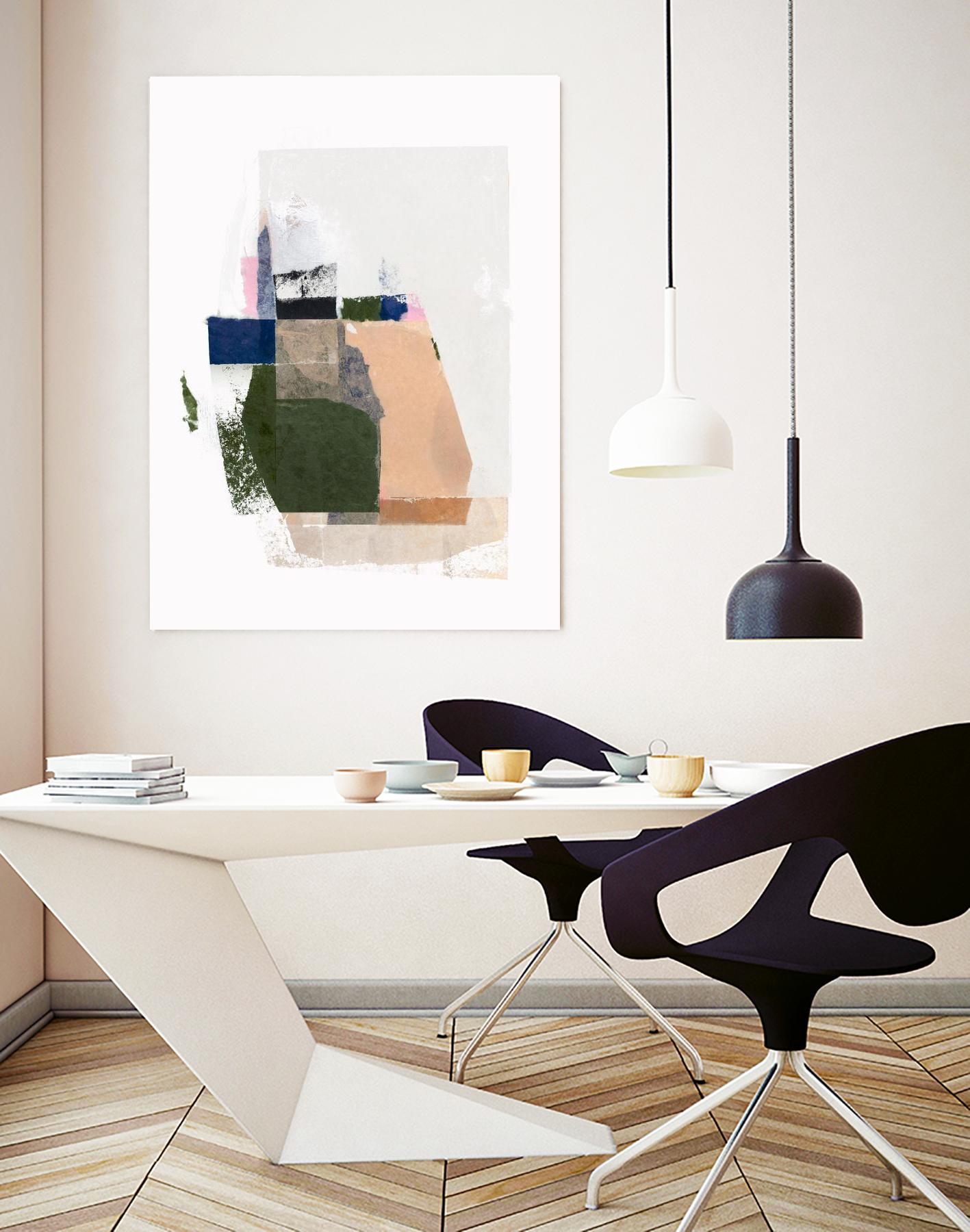 Patchwork Pieces II by PI Studio on GIANT ART - abstract