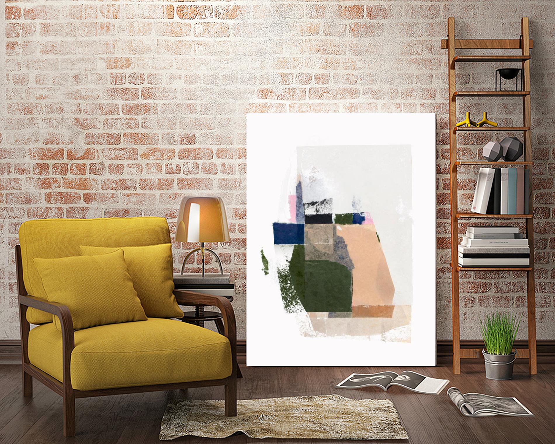 Patchwork Pieces II by PI Studio on GIANT ART - abstract