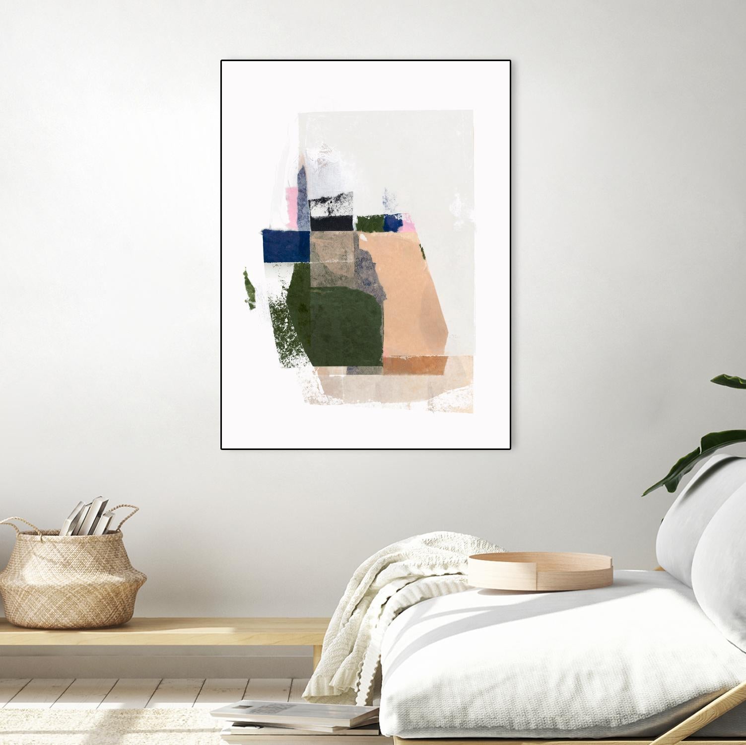 Patchwork Pieces II by PI Studio on GIANT ART - abstract