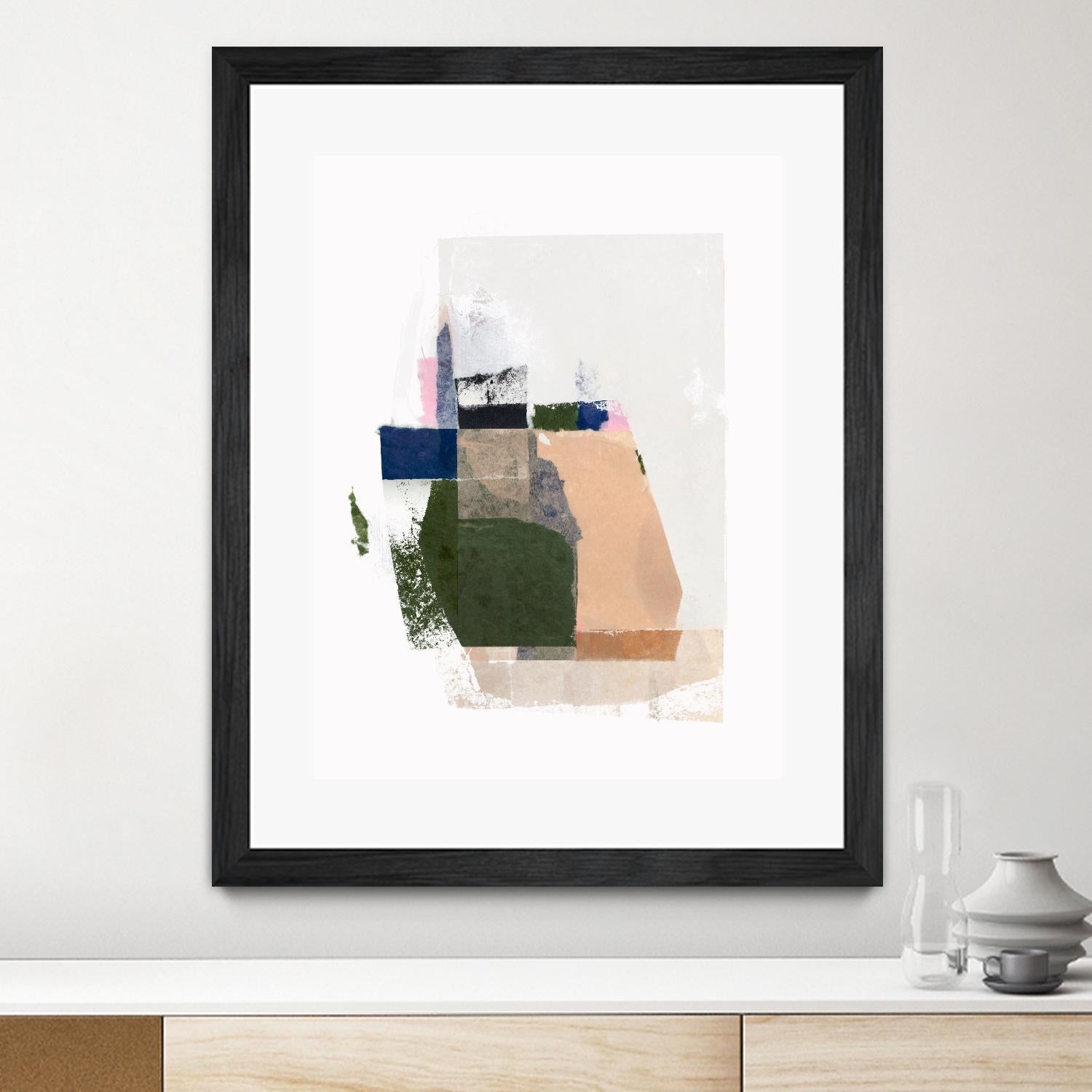 Patchwork Pieces II by PI Studio on GIANT ART - abstract