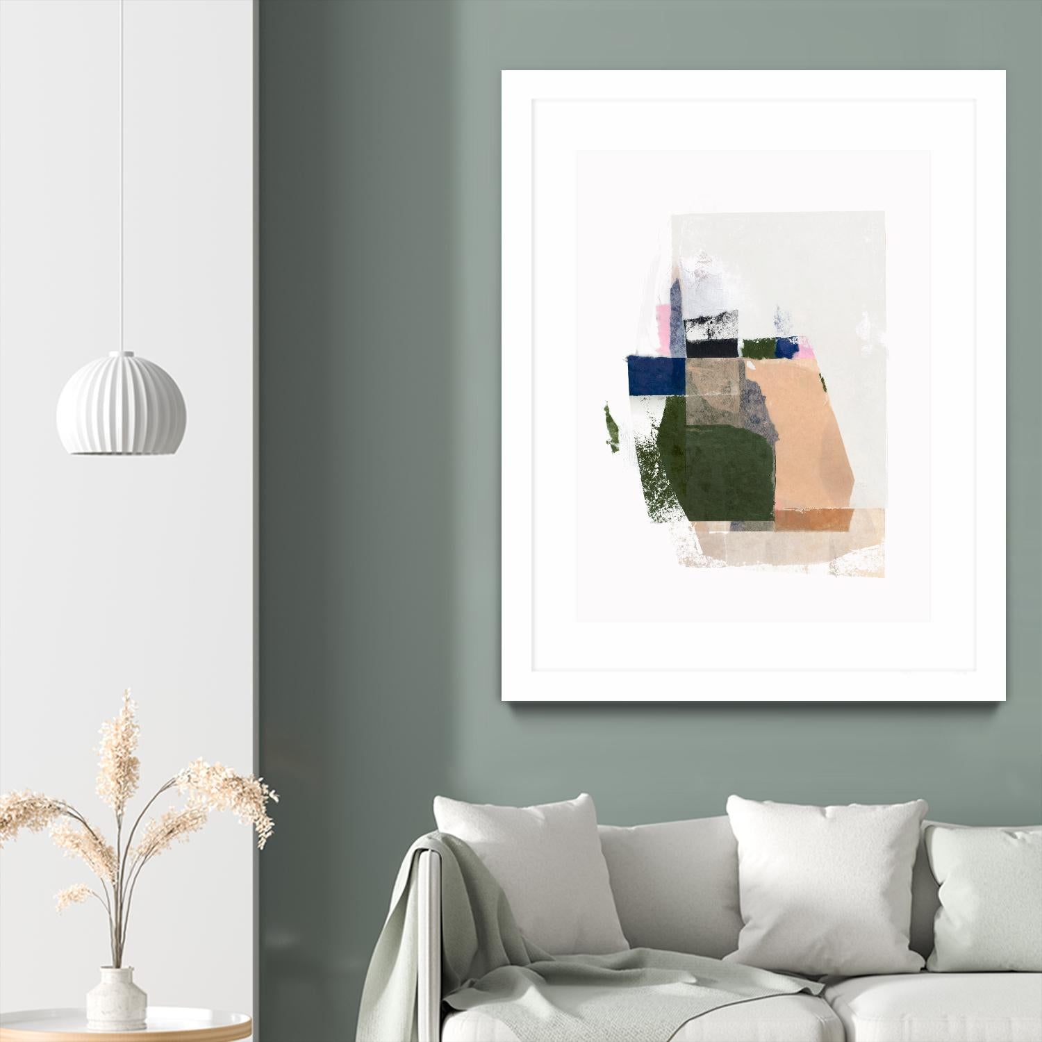 Patchwork Pieces II by PI Studio on GIANT ART - abstract