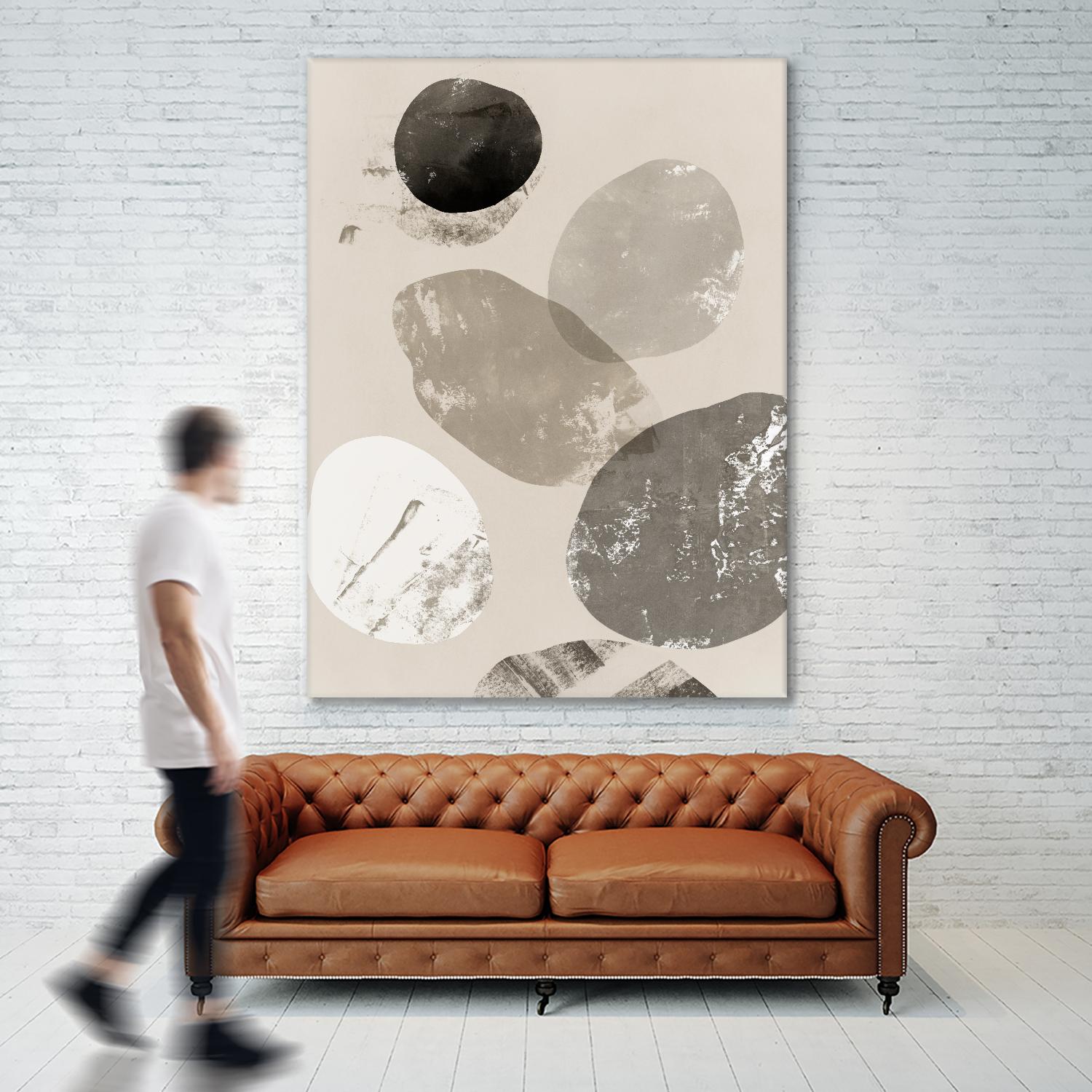 Floating Rocks I by PI Studio on GIANT ART - abstract