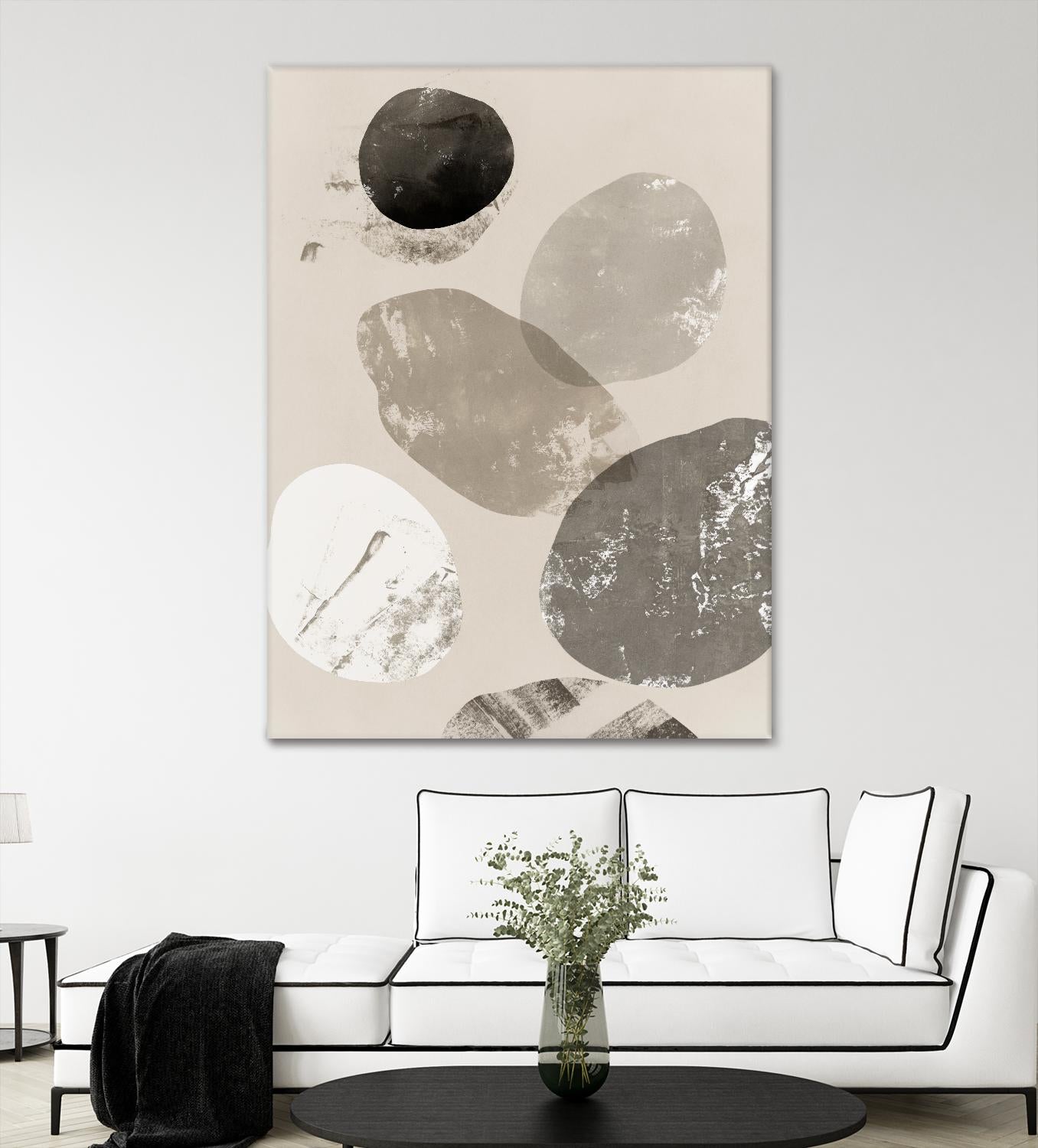 Floating Rocks I by PI Studio on GIANT ART - abstract