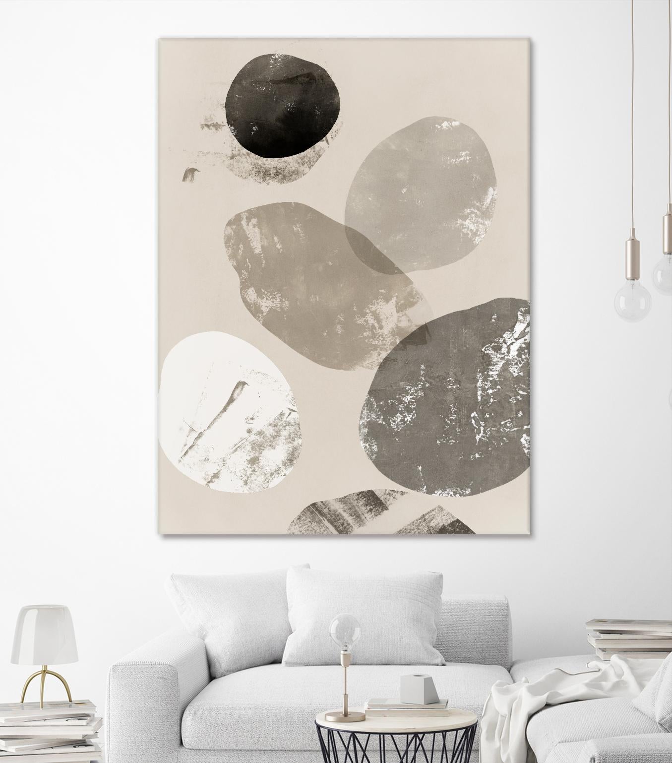 Floating Rocks I by PI Studio on GIANT ART - abstract