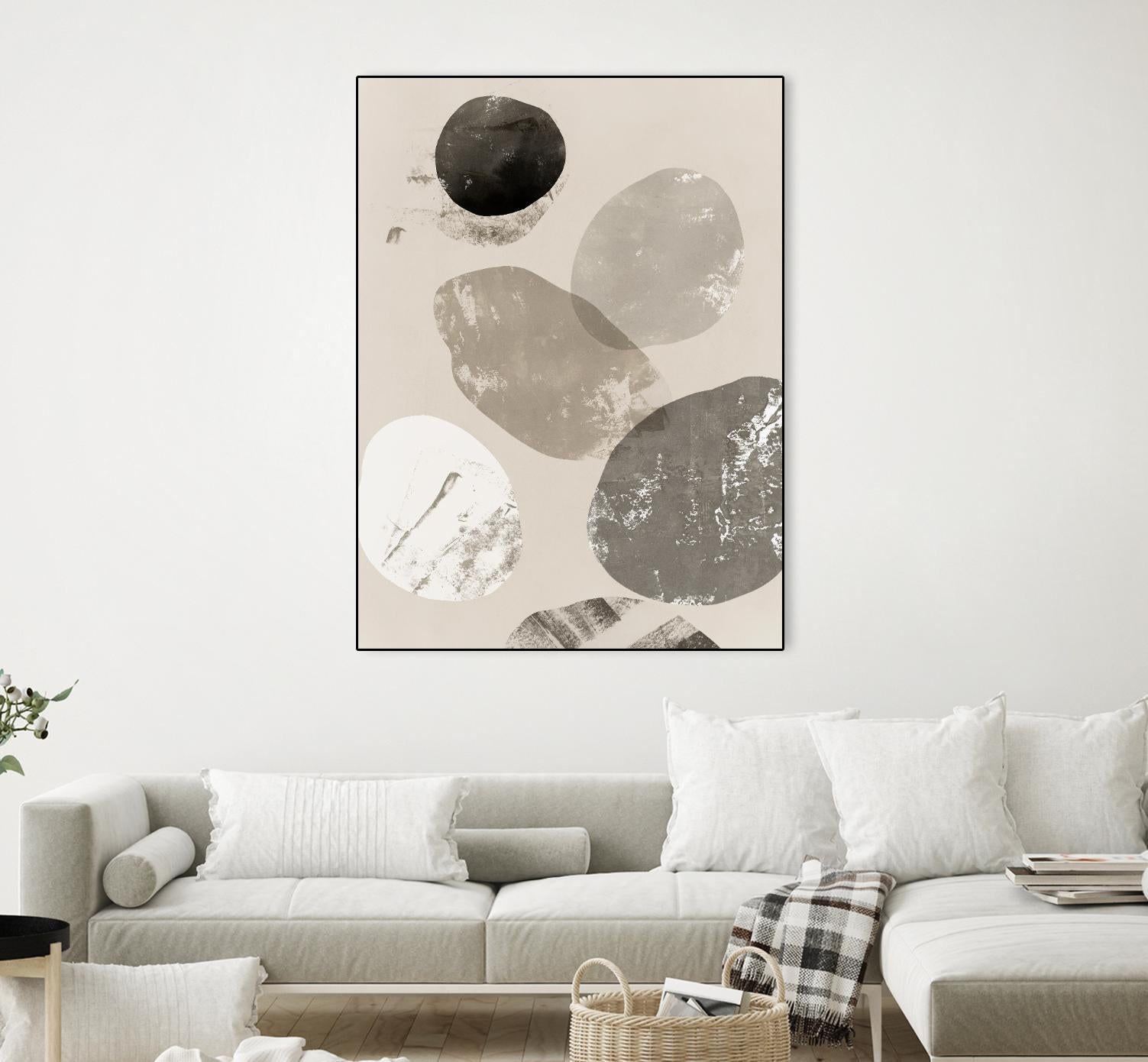 Floating Rocks I by PI Studio on GIANT ART - abstract