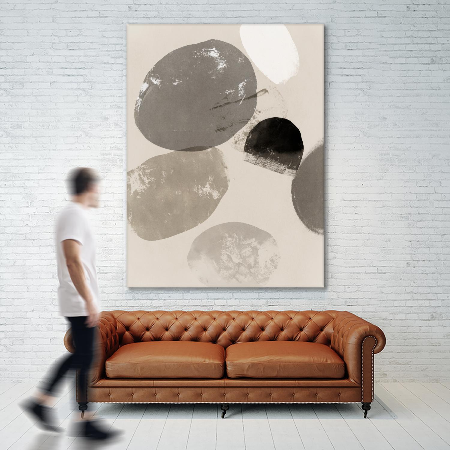 Floating Rocks II by PI Studio on GIANT ART - abstract