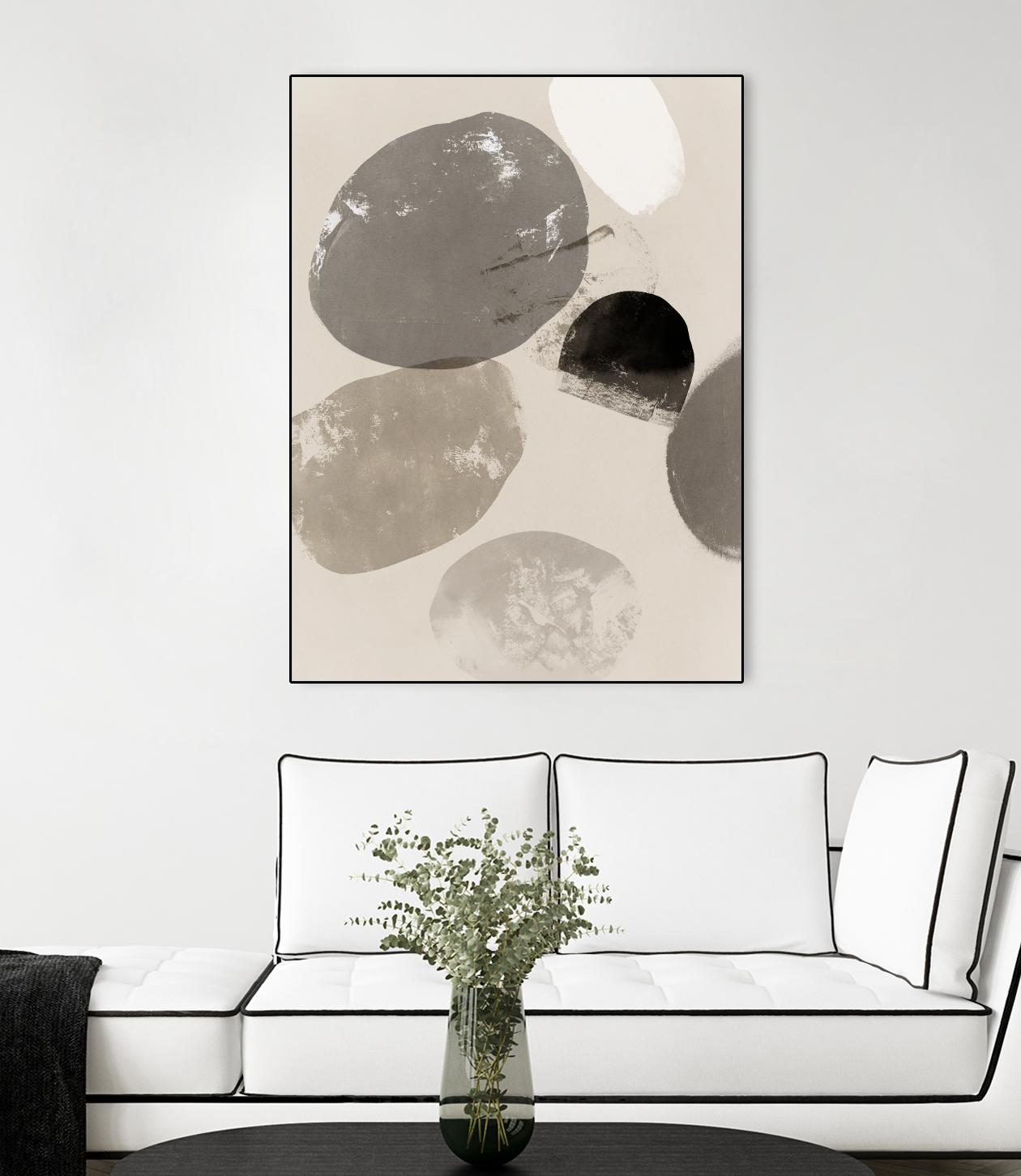 Floating Rocks II by PI Studio on GIANT ART - abstract