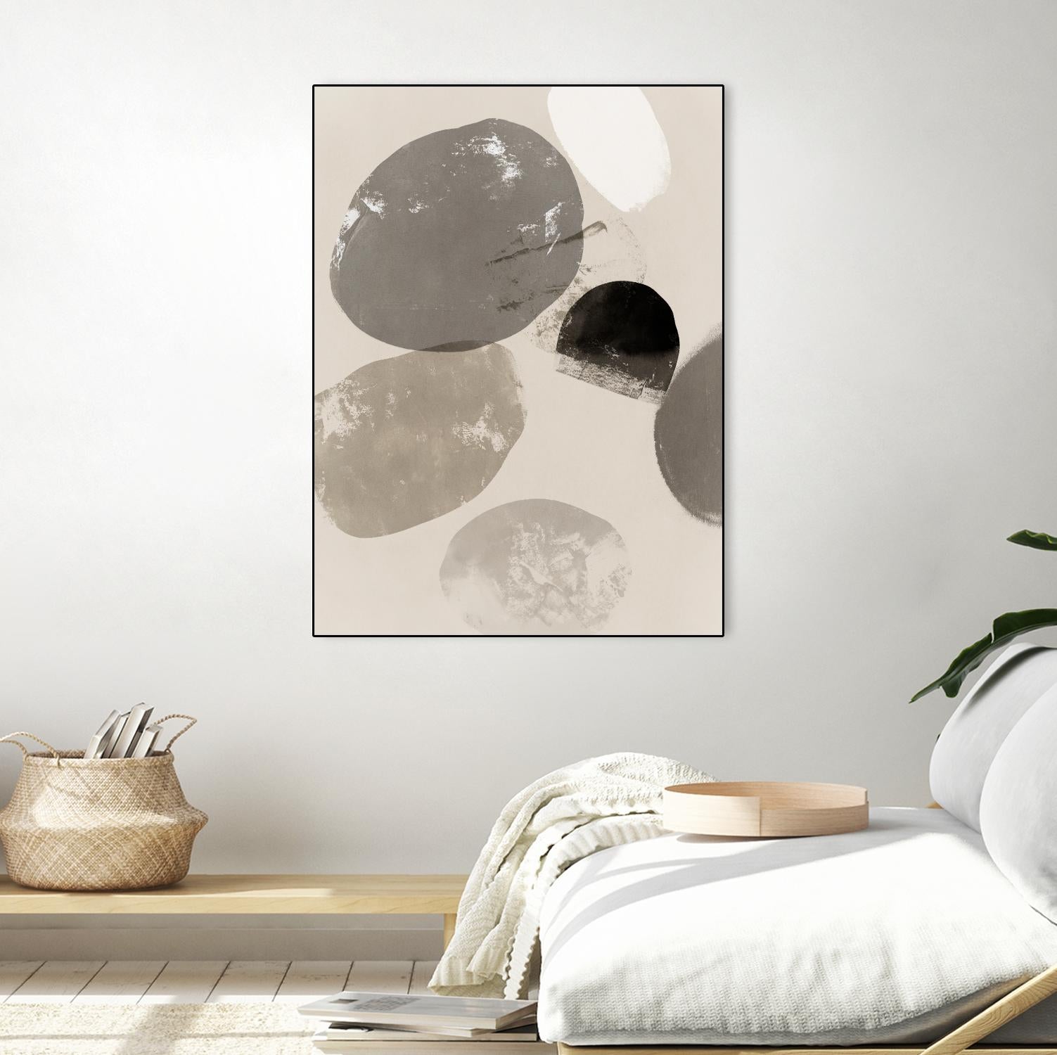 Floating Rocks II by PI Studio on GIANT ART - abstract