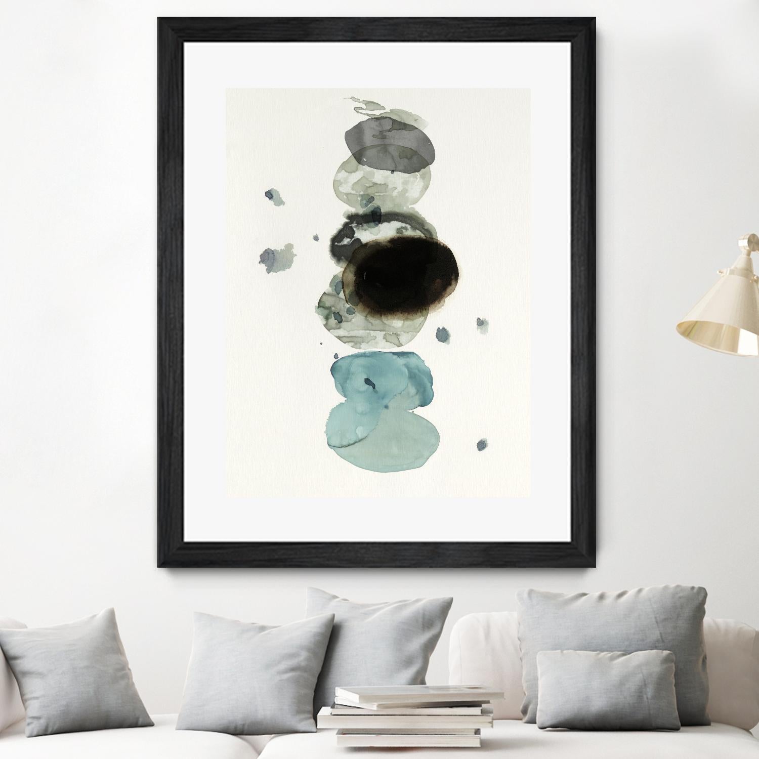 In Order I by PI Studio on GIANT ART - green abstract