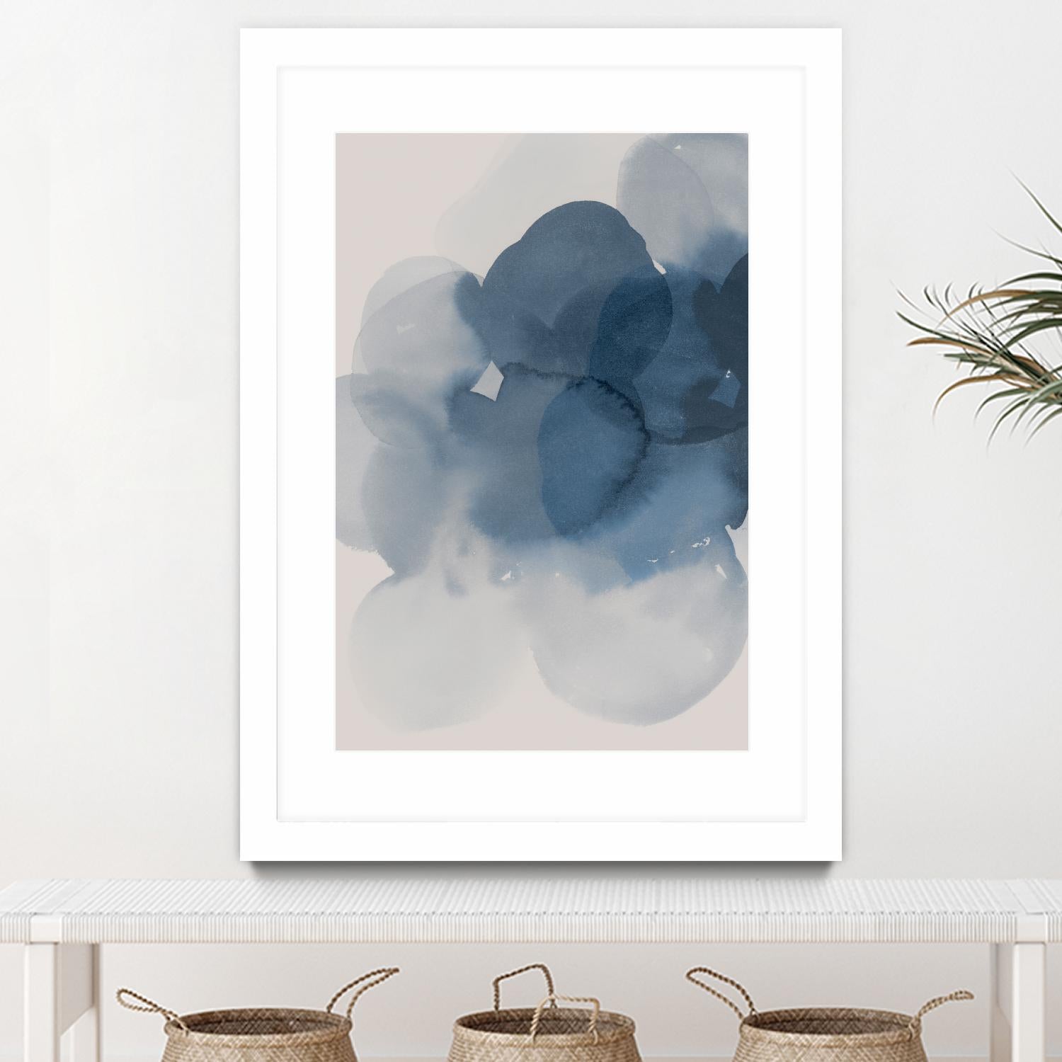 Beside the Sea I by PI Studio on GIANT ART - blue abstract