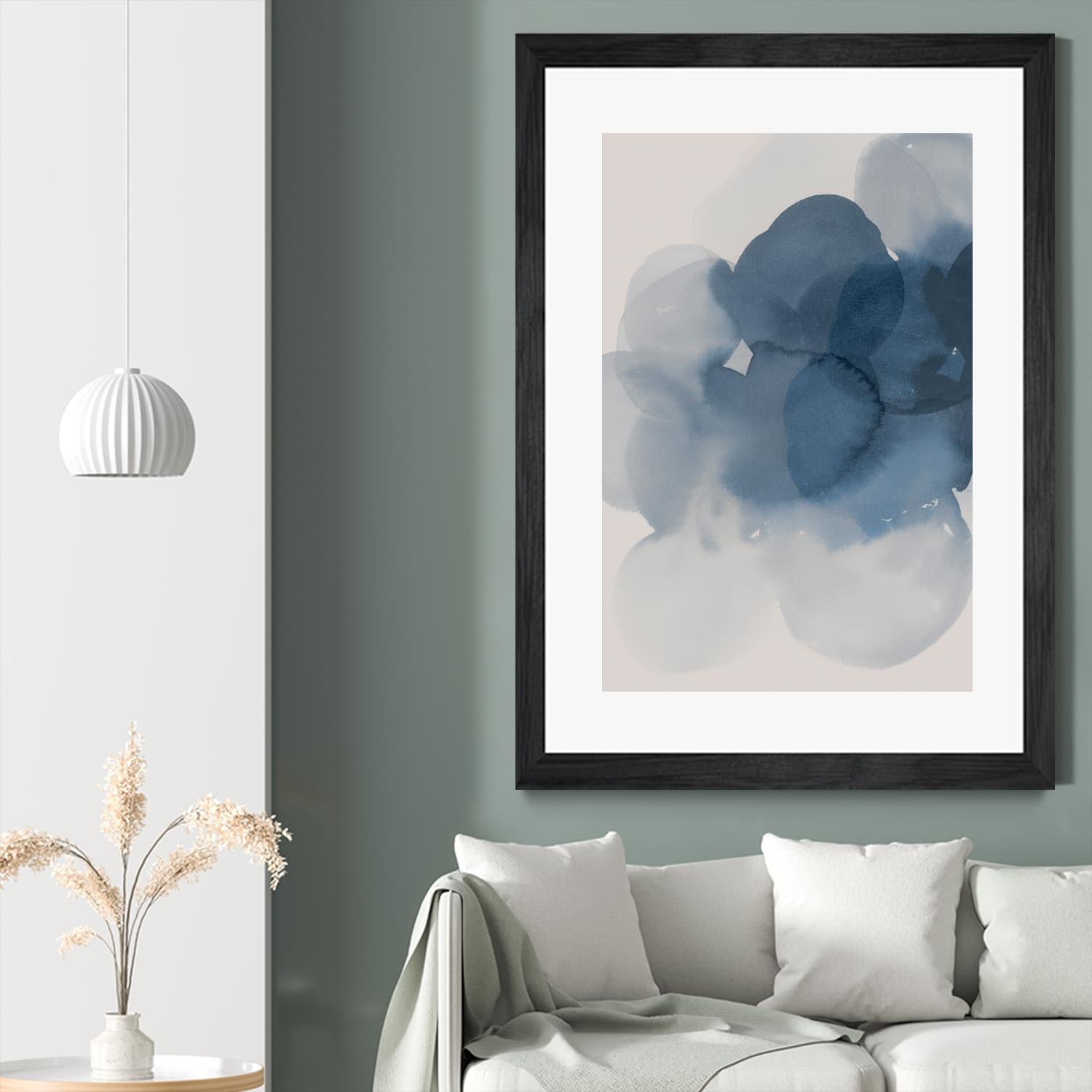 Beside the Sea I by PI Studio on GIANT ART - blue abstract