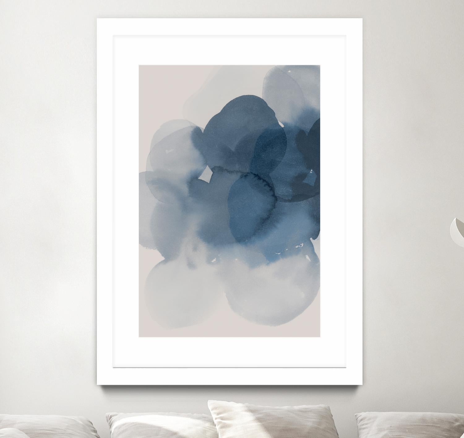 Beside the Sea I by PI Studio on GIANT ART - blue abstract