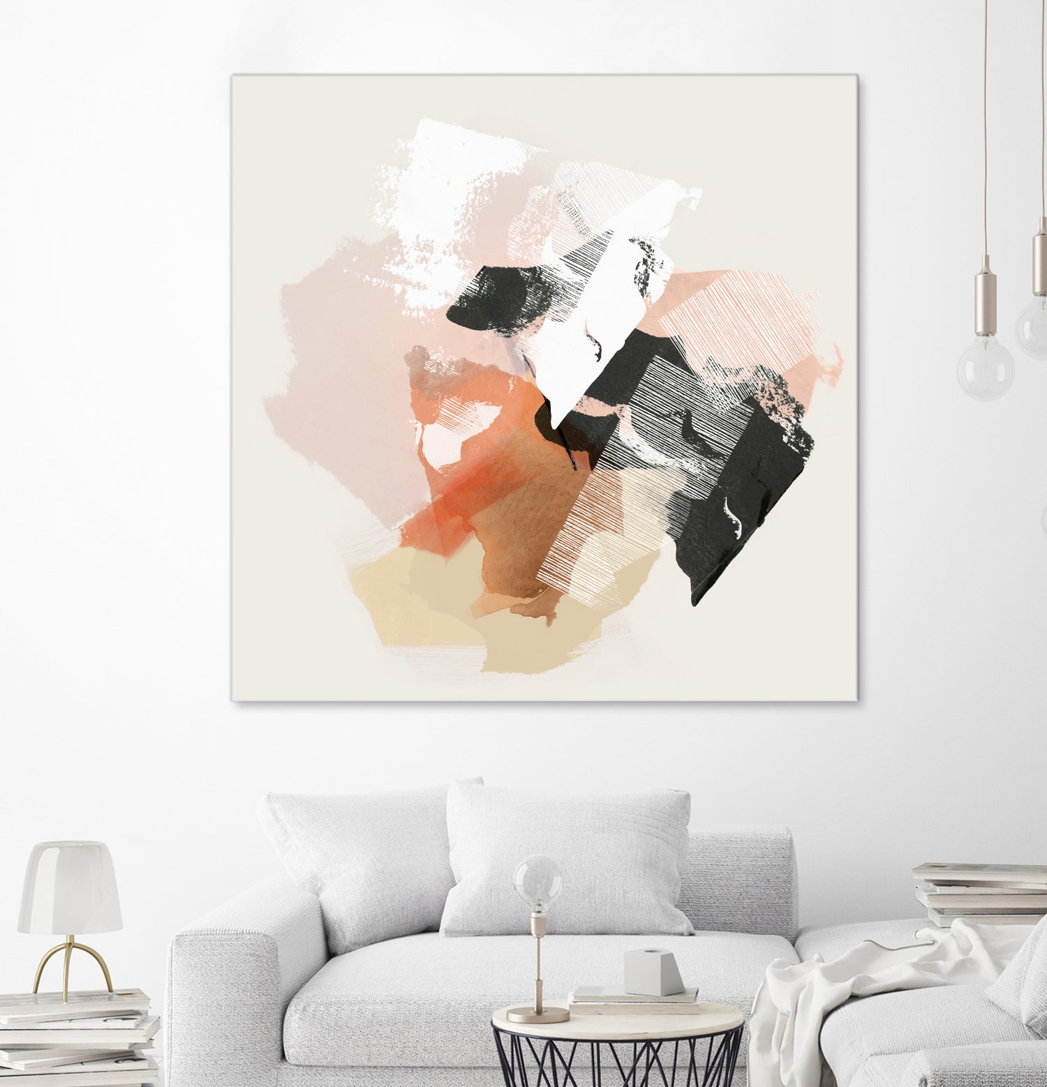 New Dawn I by PI Studio 2022 on GIANT ART - orange abstract