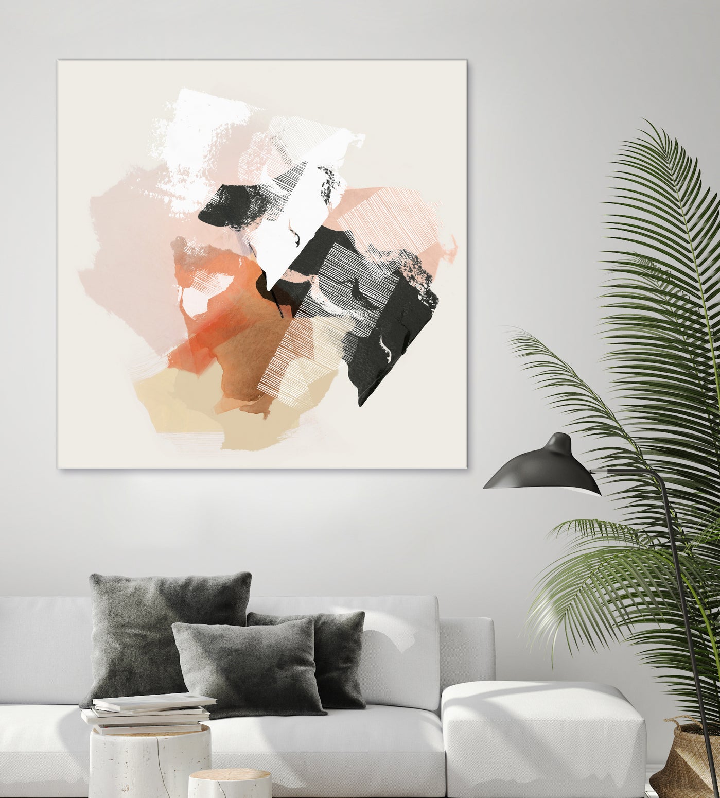 New Dawn I by PI Studio 2022 on GIANT ART - orange abstract