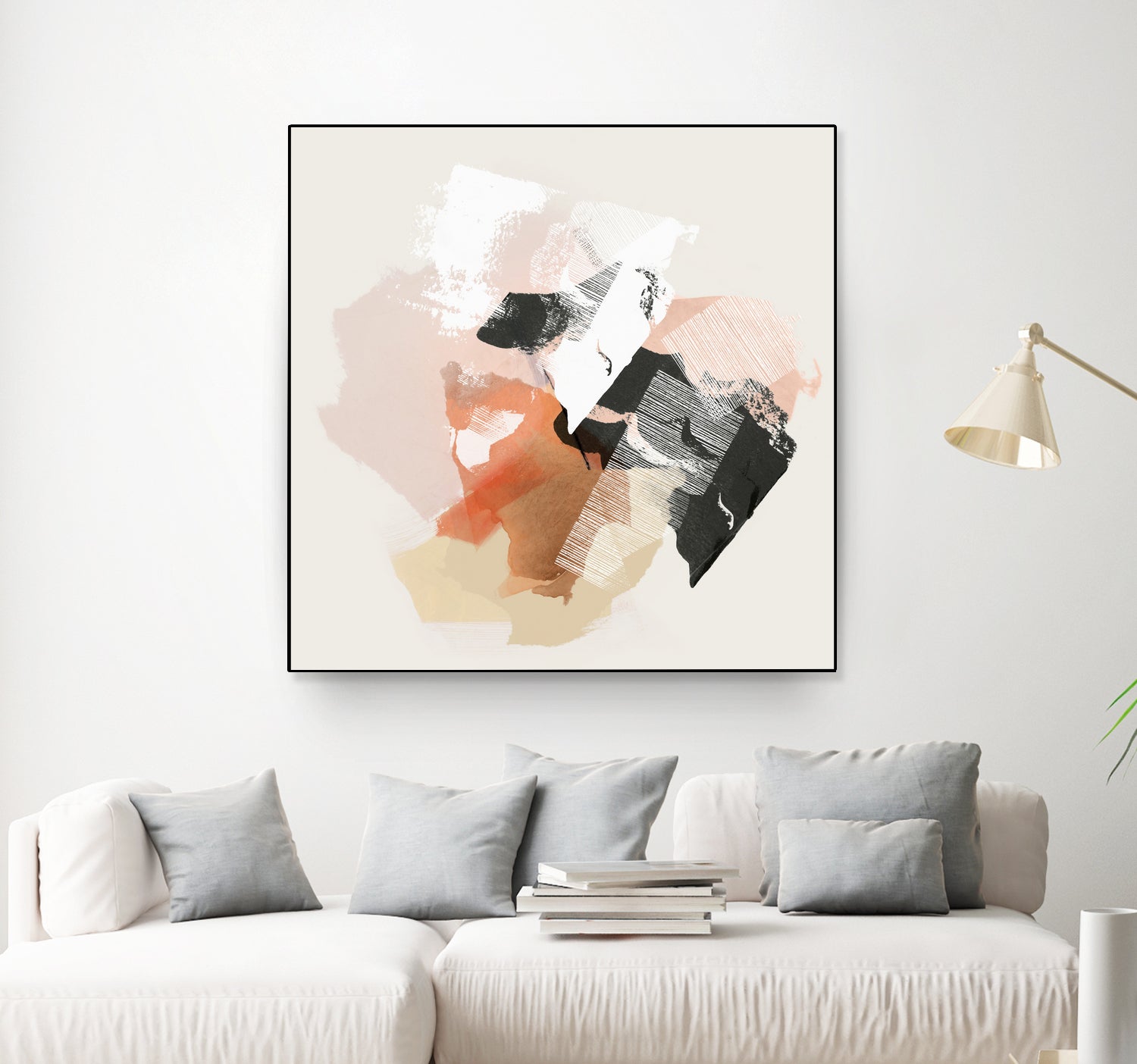 New Dawn I by PI Studio 2022 on GIANT ART - orange abstract