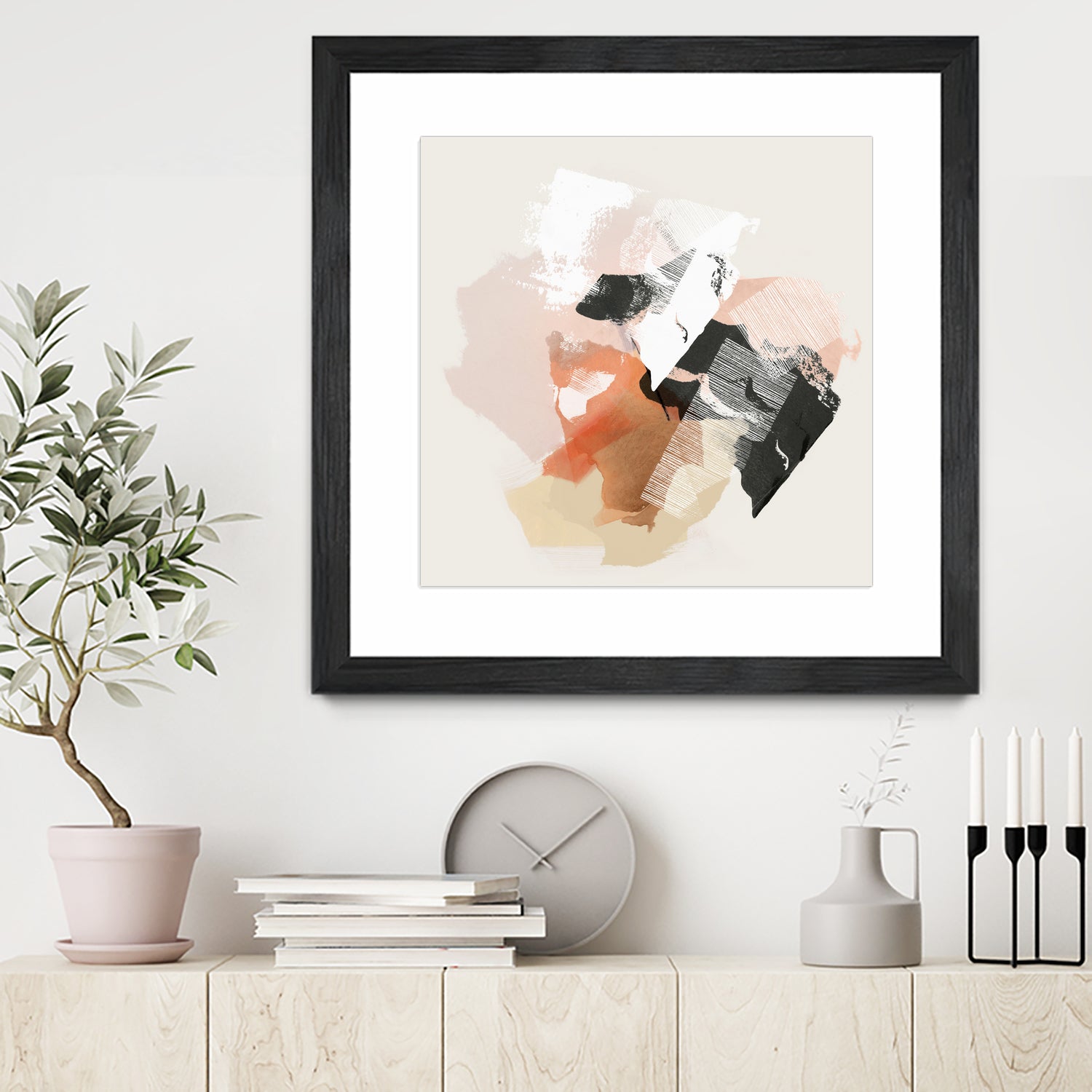 New Dawn I by PI Studio 2022 on GIANT ART - orange abstract