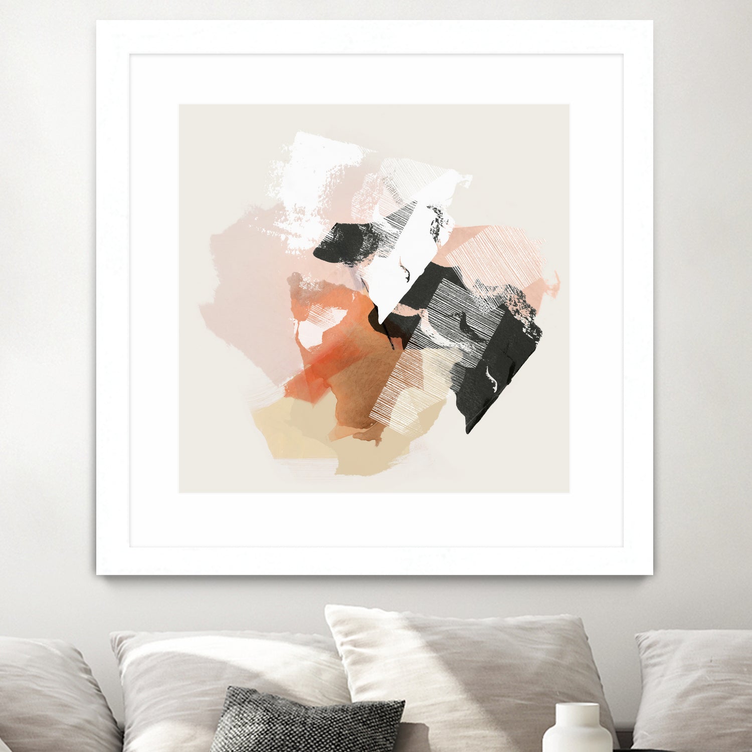 New Dawn I by PI Studio 2022 on GIANT ART - orange abstract