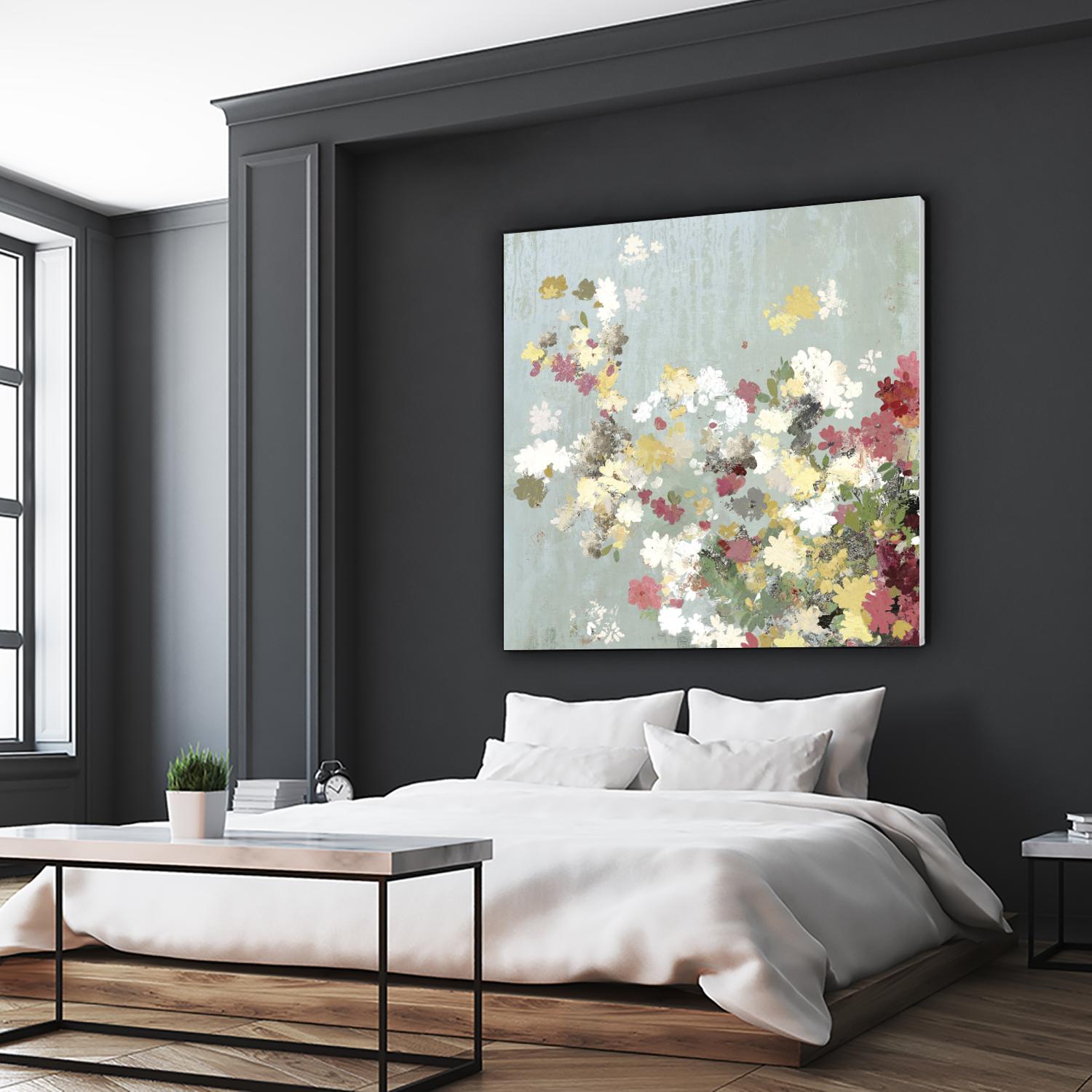 Abstract Bouquet I by Allison Pearce on GIANT ART - white floral