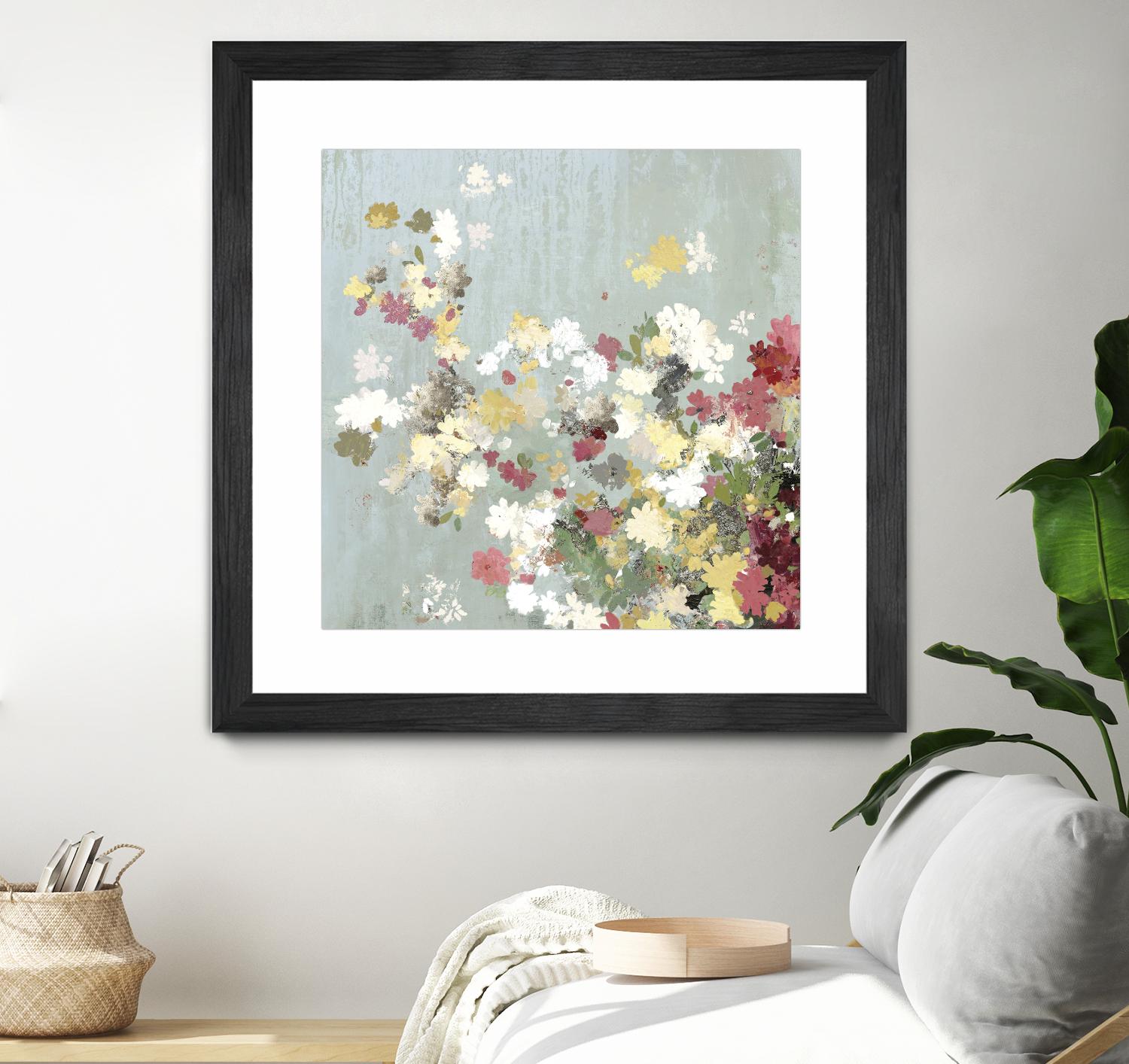Abstract Bouquet I by Allison Pearce on GIANT ART - white floral