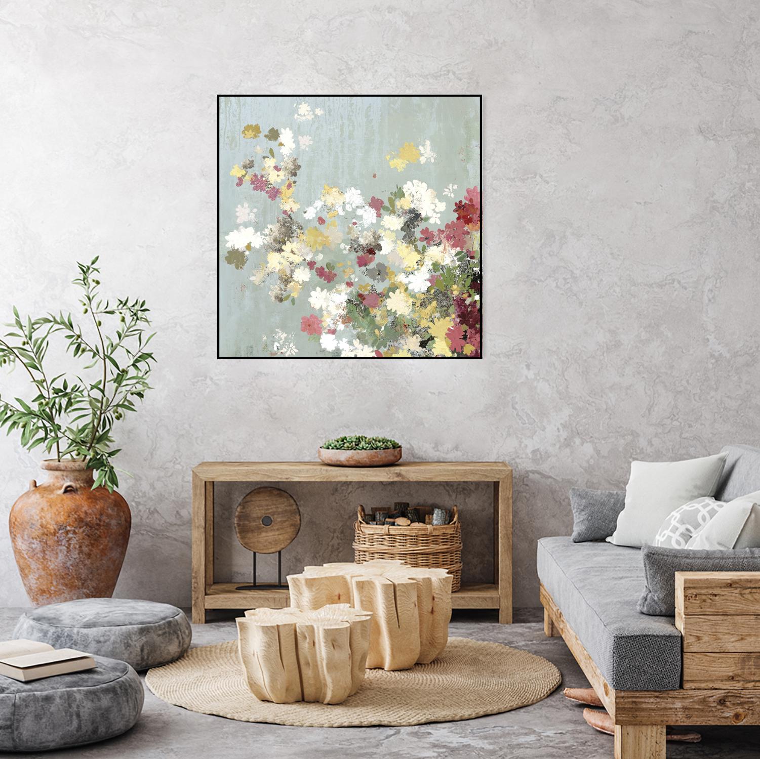 Abstract Bouquet I by Allison Pearce on GIANT ART - white floral