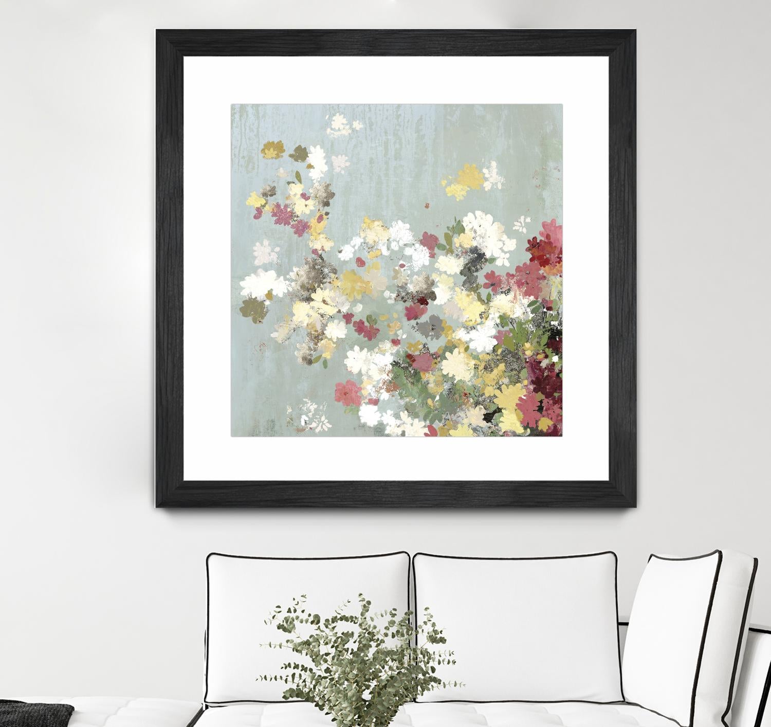 Abstract Bouquet I by Allison Pearce on GIANT ART - white floral