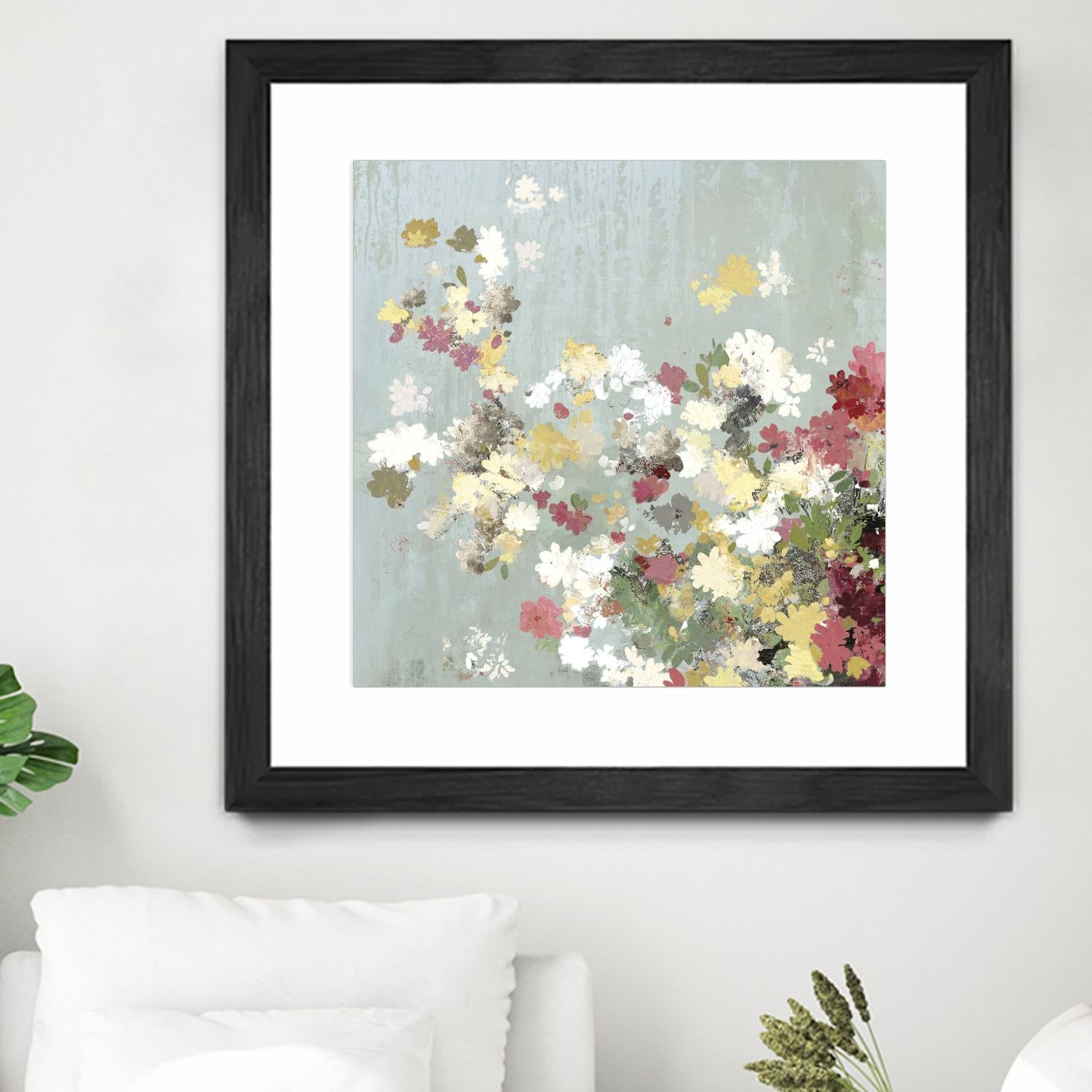 Abstract Bouquet I by Allison Pearce on GIANT ART - white floral