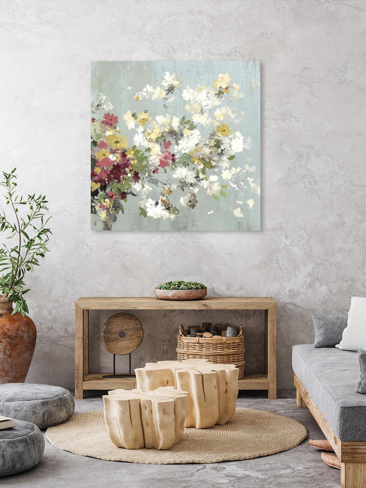 Abstract Bouquet II by Allison Pearce on GIANT ART - white floral