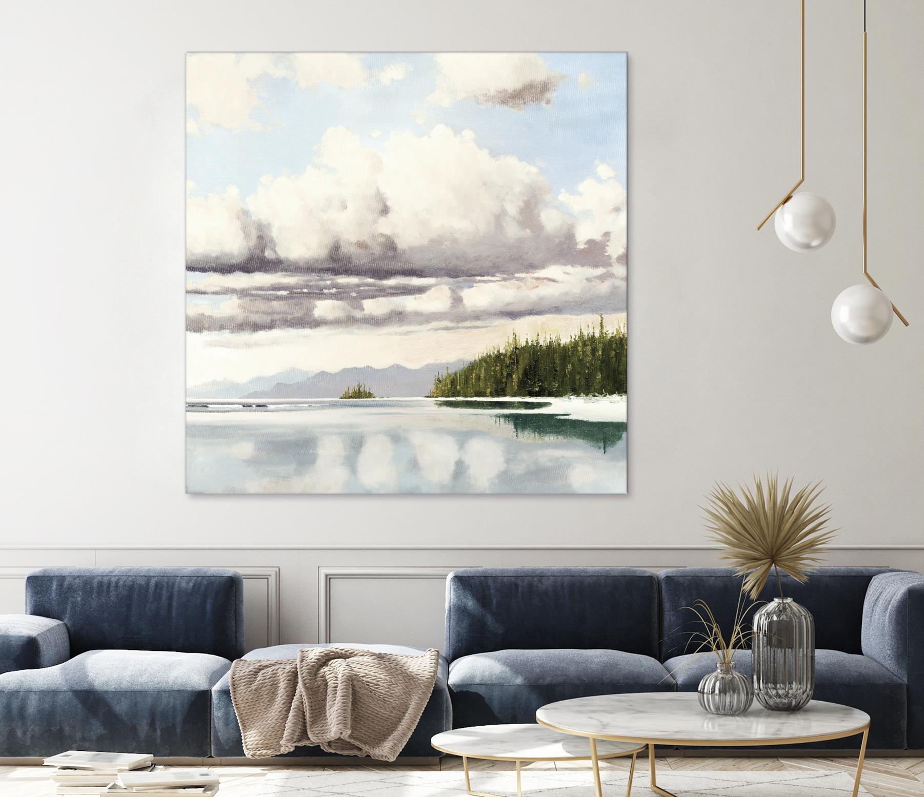 The Clearing II by Pieter Molenaar on GIANT ART - green landscape