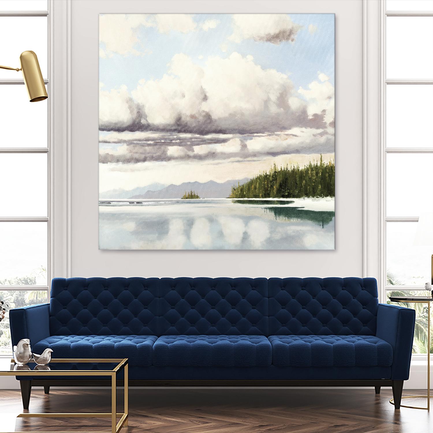 The Clearing II by Pieter Molenaar on GIANT ART - green landscape