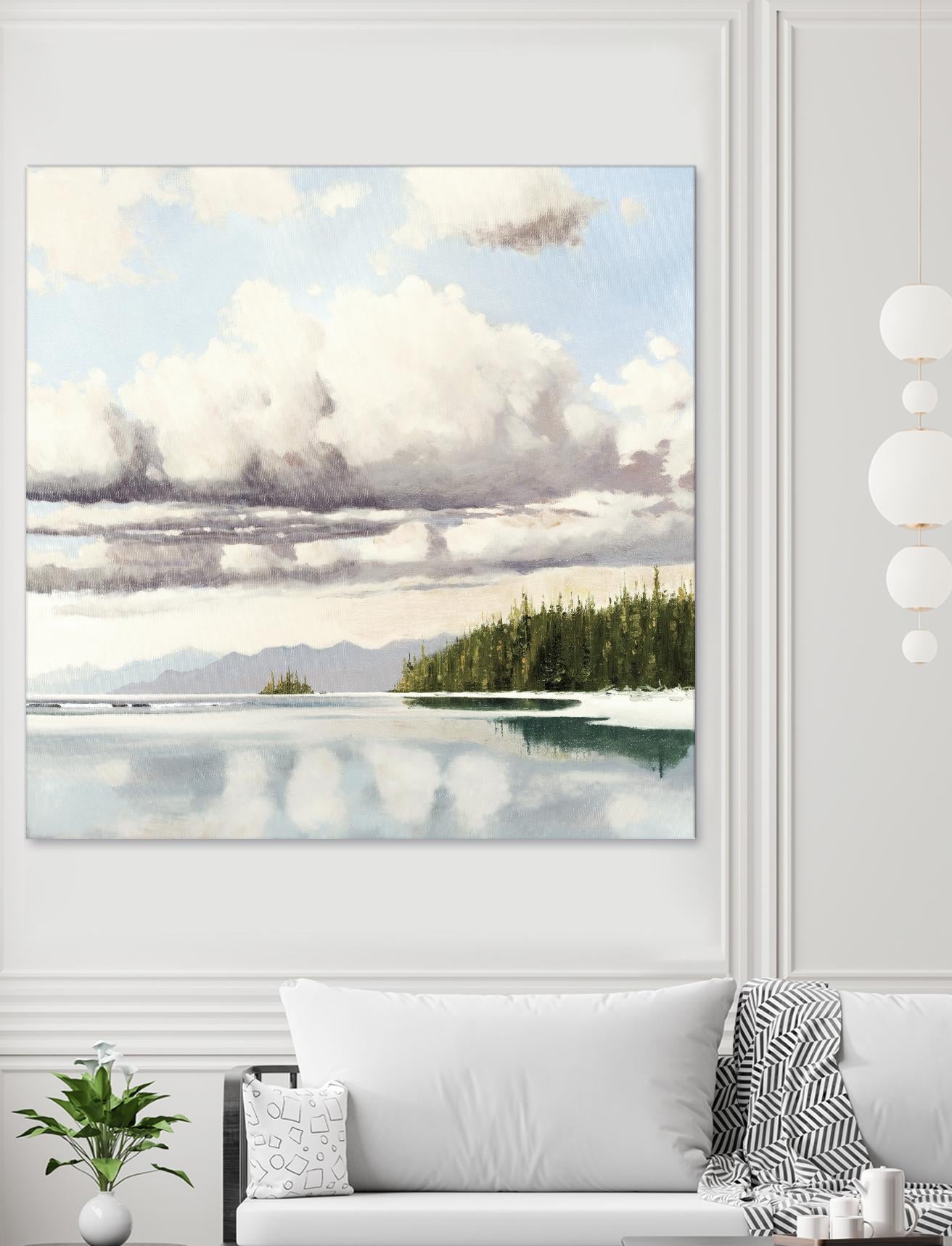 The Clearing II by Pieter Molenaar on GIANT ART - green landscape