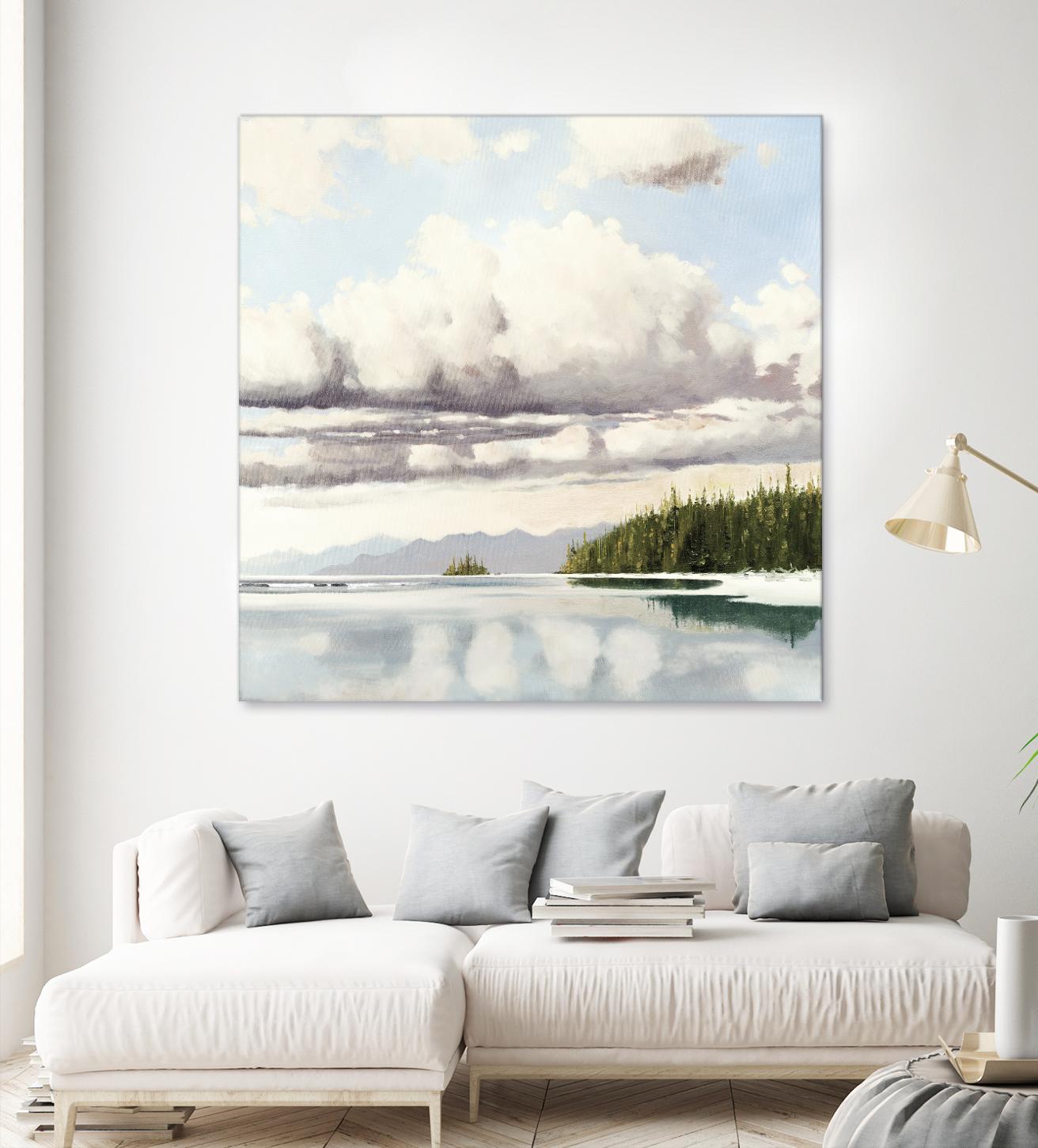 The Clearing II by Pieter Molenaar on GIANT ART - green landscape