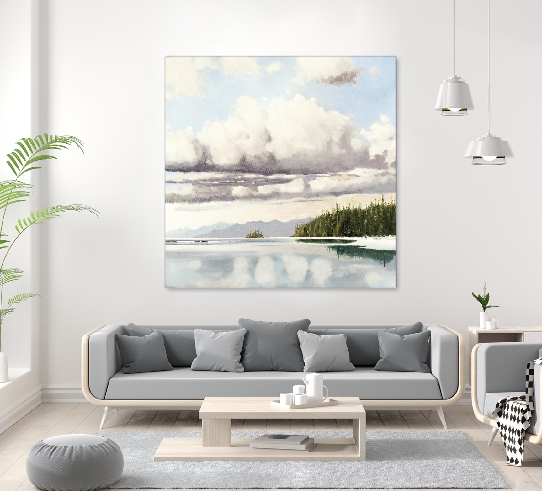 The Clearing II by Pieter Molenaar on GIANT ART - green landscape