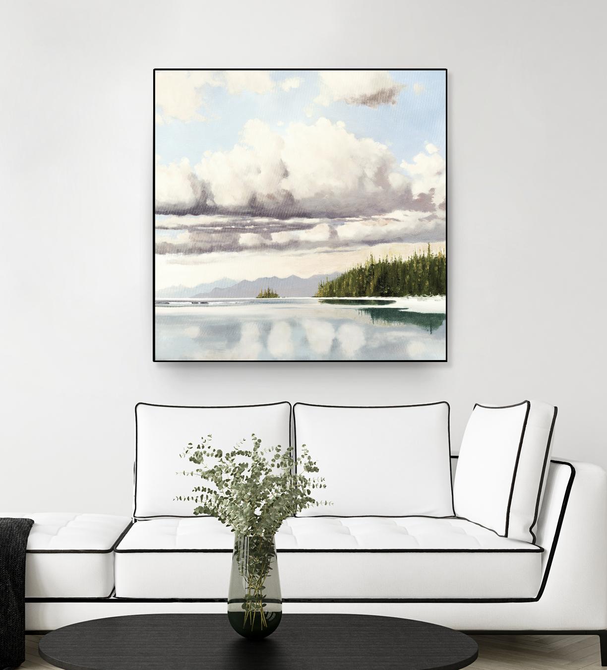 The Clearing II by Pieter Molenaar on GIANT ART - green landscape