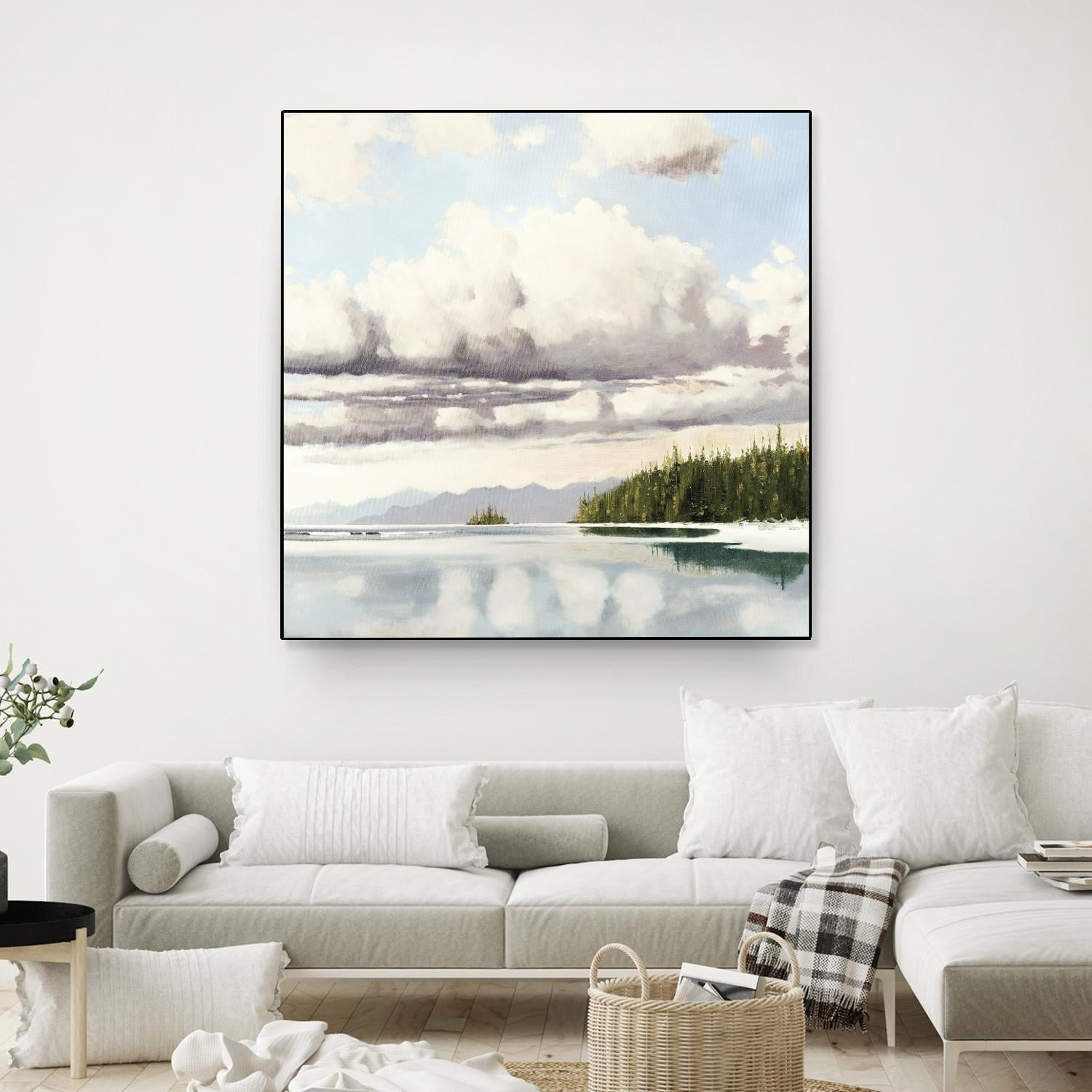 The Clearing II by Pieter Molenaar on GIANT ART - green landscape