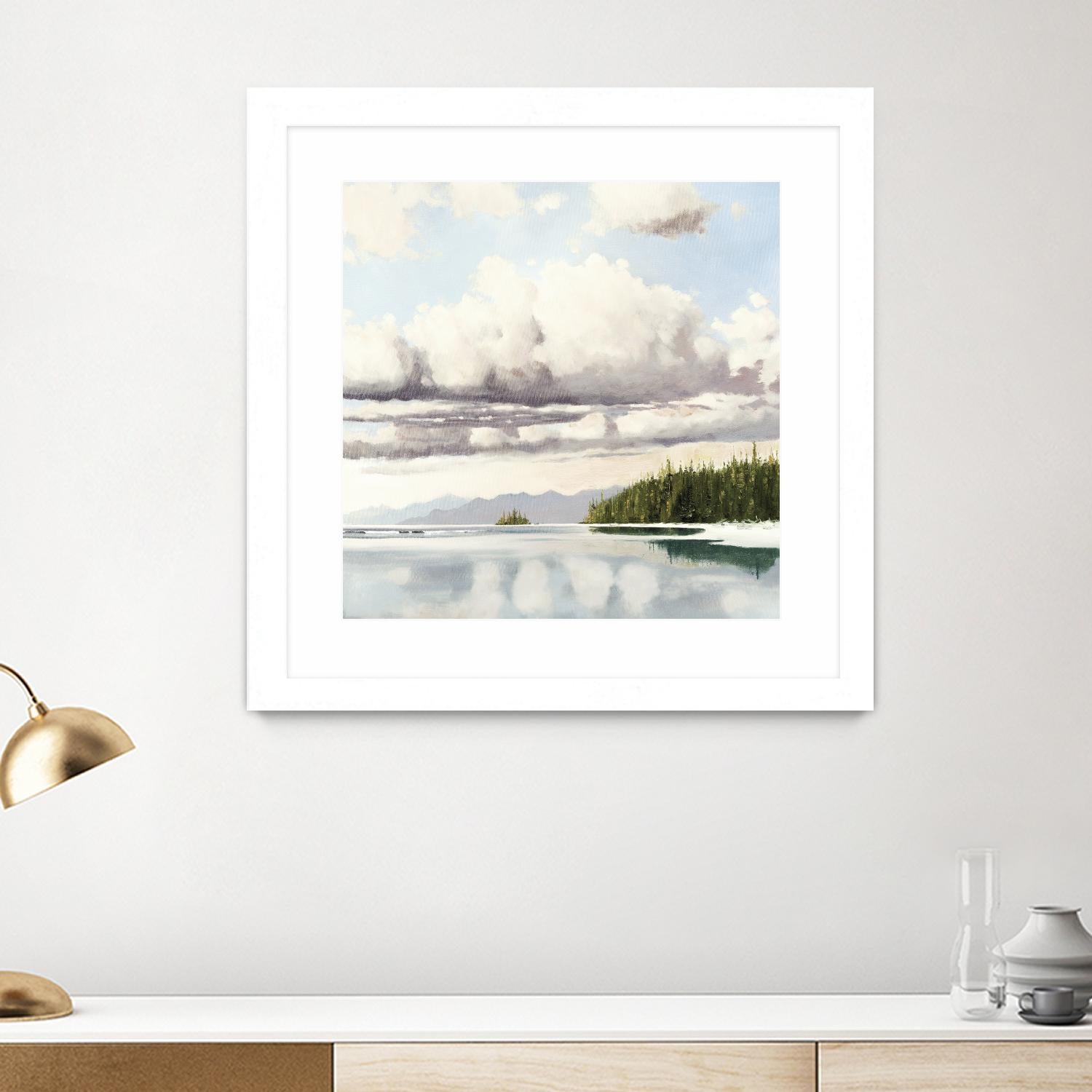 The Clearing II by Pieter Molenaar on GIANT ART - green landscape