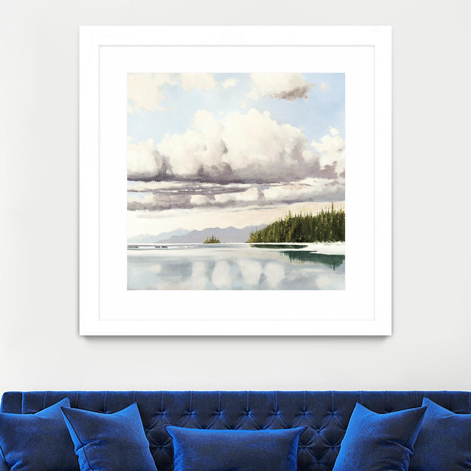 The Clearing II by Pieter Molenaar on GIANT ART - green landscape