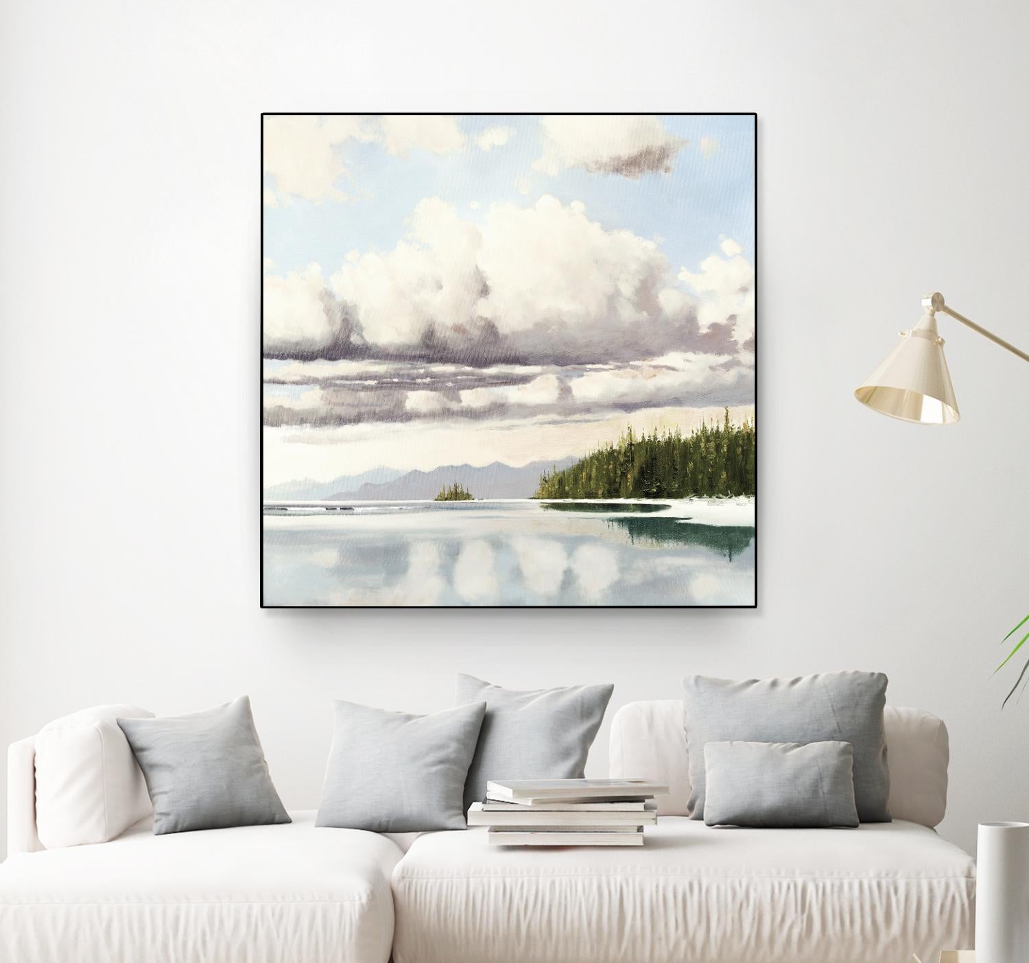 The Clearing II by Pieter Molenaar on GIANT ART - green landscape