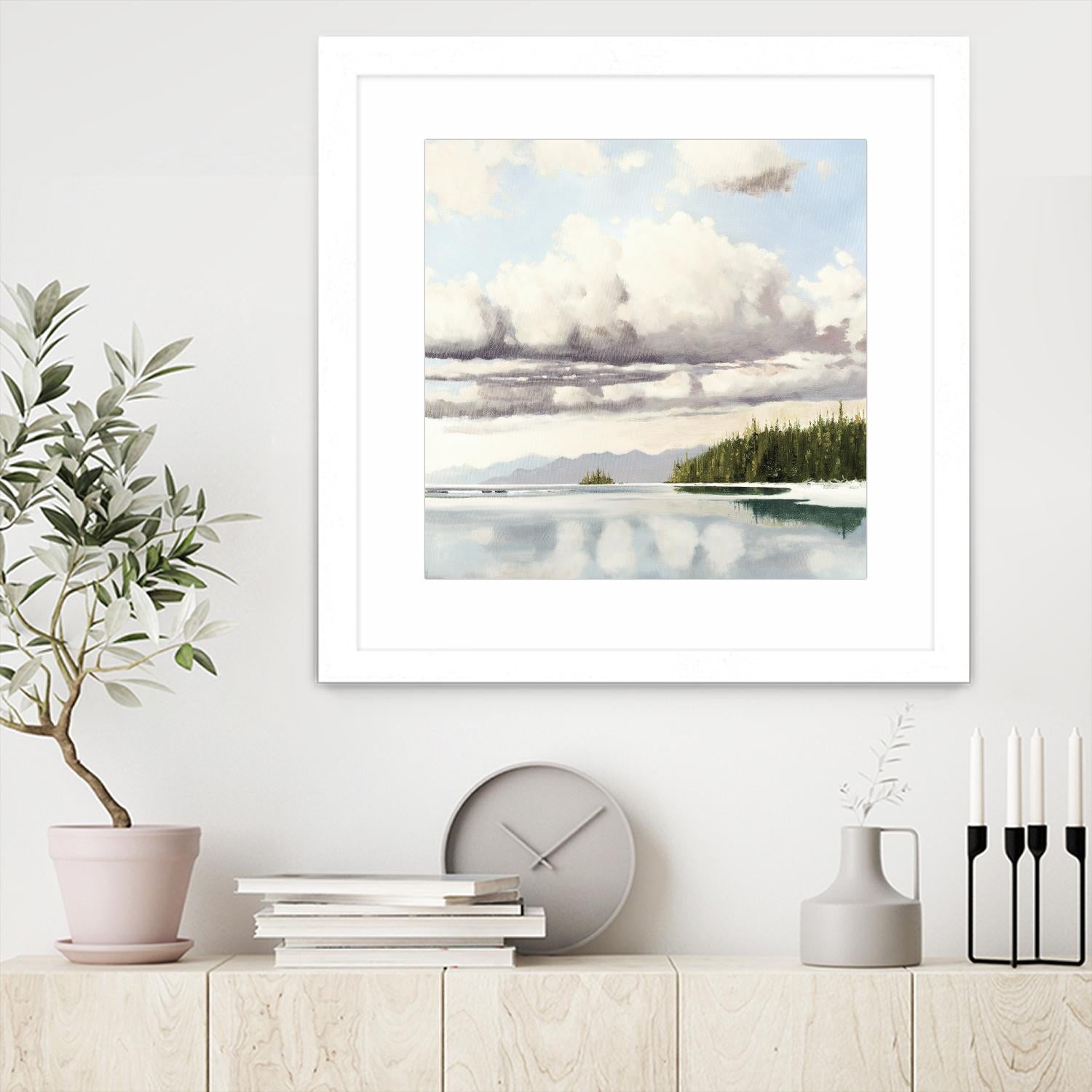 The Clearing II by Pieter Molenaar on GIANT ART - green landscape