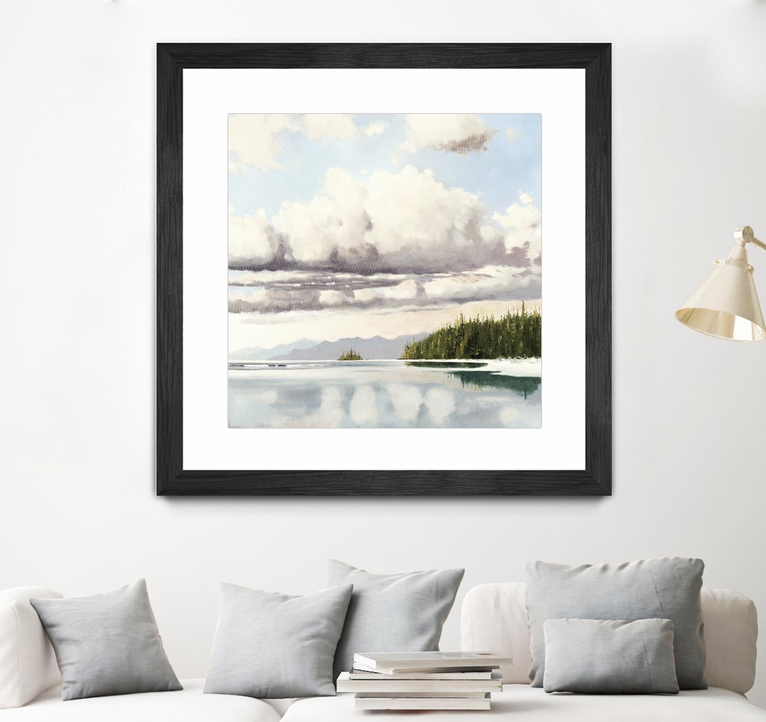 The Clearing II by Pieter Molenaar on GIANT ART - green landscape