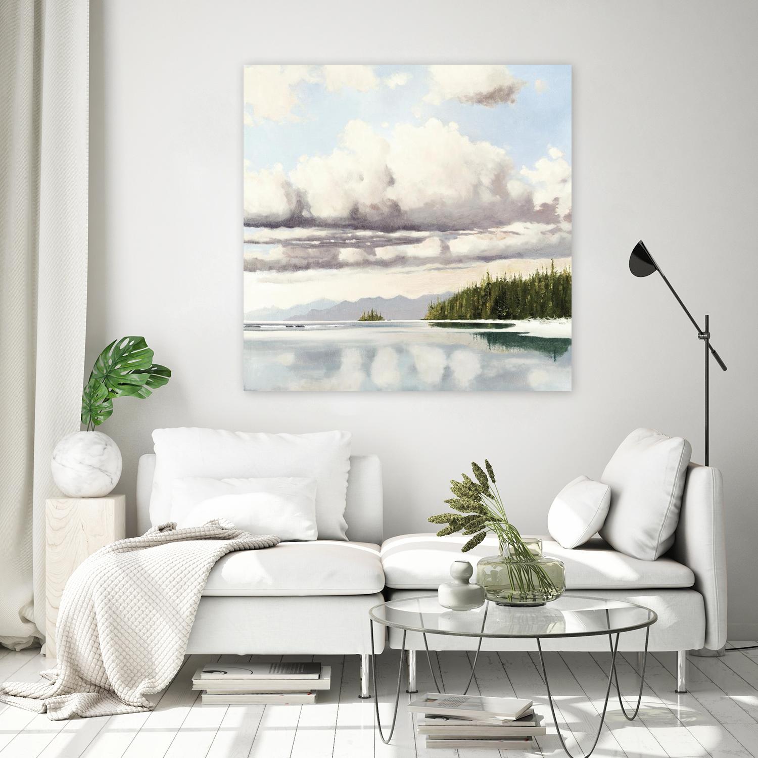 The Clearing II by Pieter Molenaar on GIANT ART - green landscape